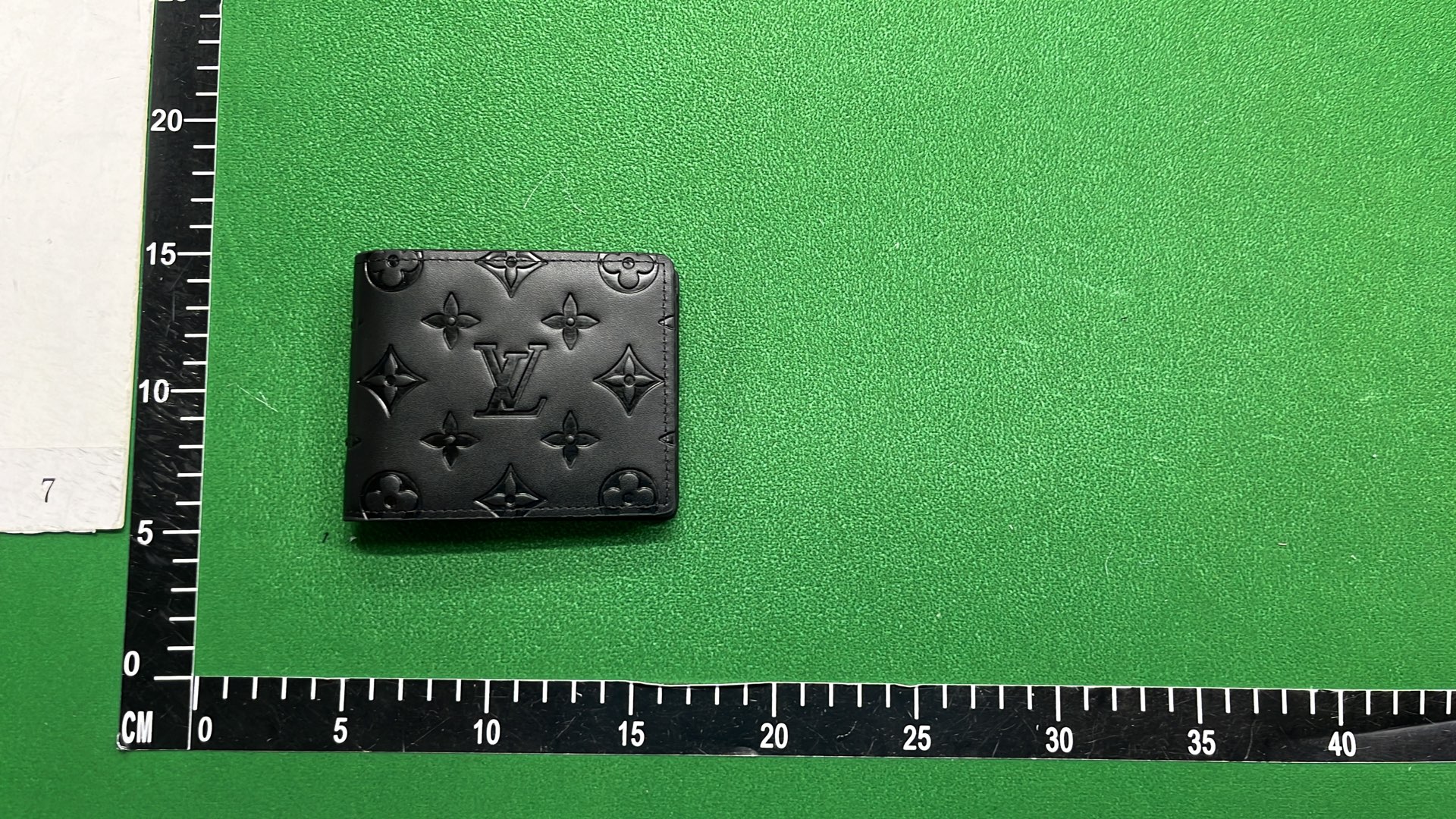 Louis Vuitton Monogram Black Leather Wallet for Men