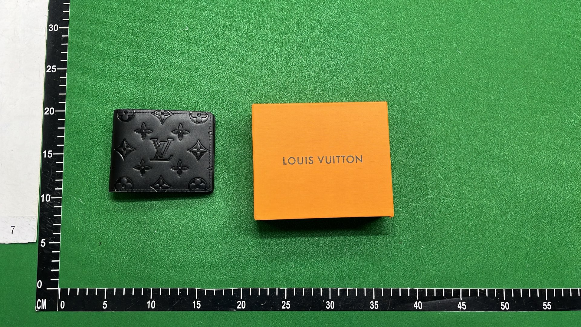 Louis Vuitton Monogram Black Leather Wallet for Men