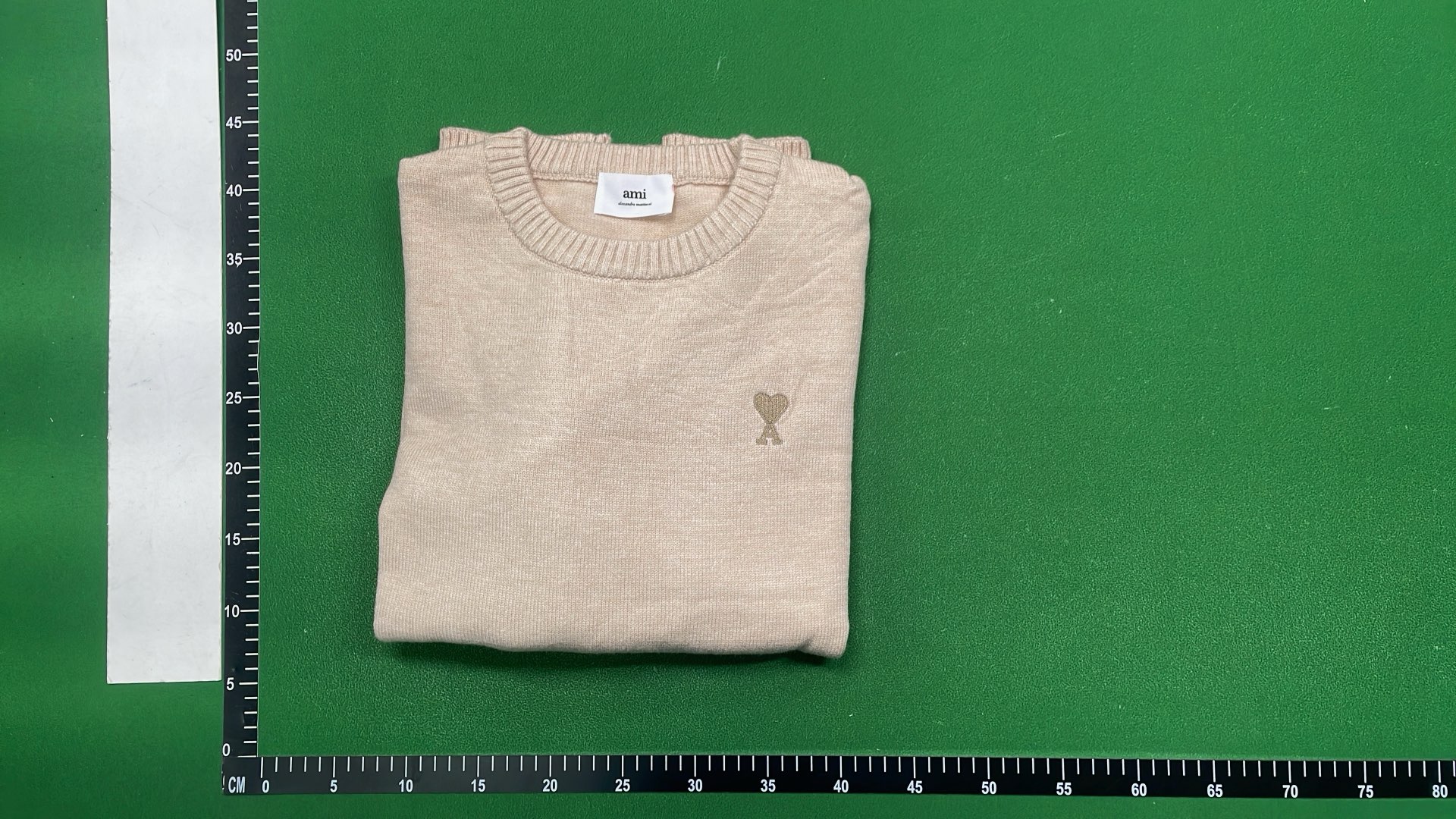 CDG Heart Logo Sweater - White, Beige, Black
