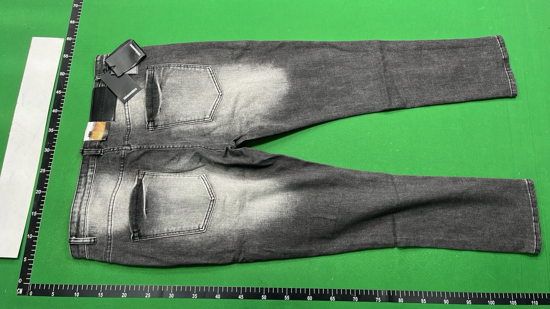 DSQUARED2 D811 Distressed Black Jeans for Men