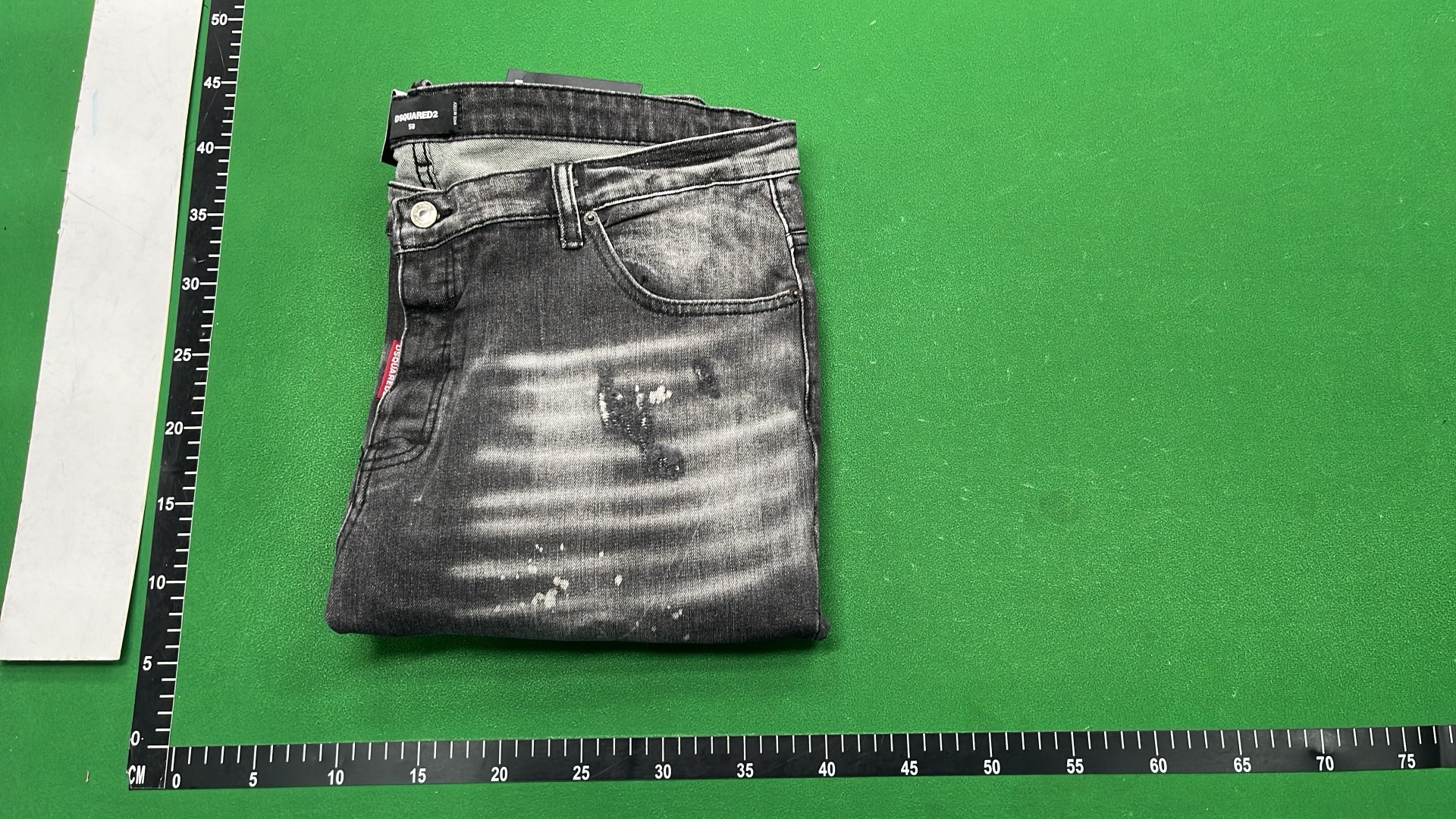 DSQUARED2 D811 Distressed Black Jeans for Men