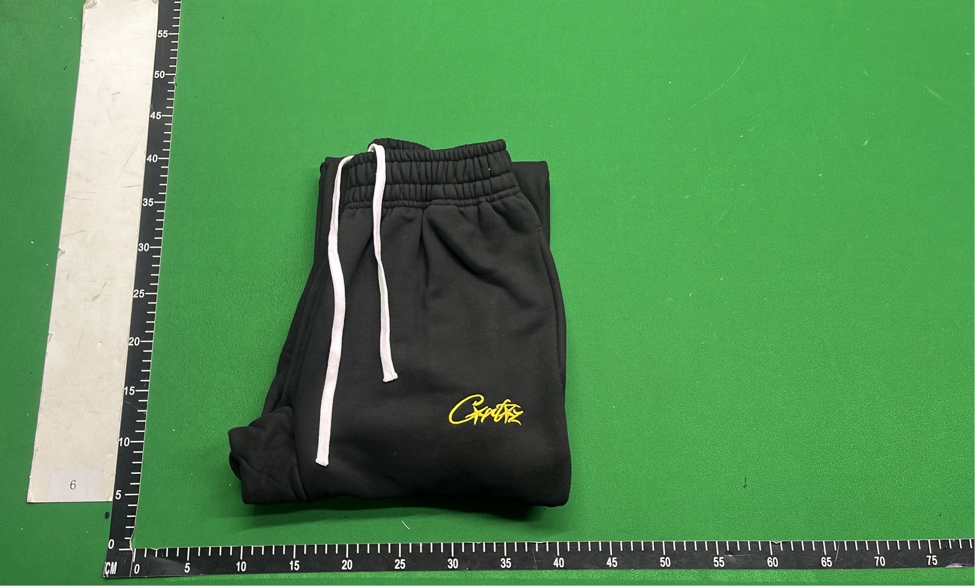Black Jogger Pants with Gold Logo - Comfortable Sweatpants for Men