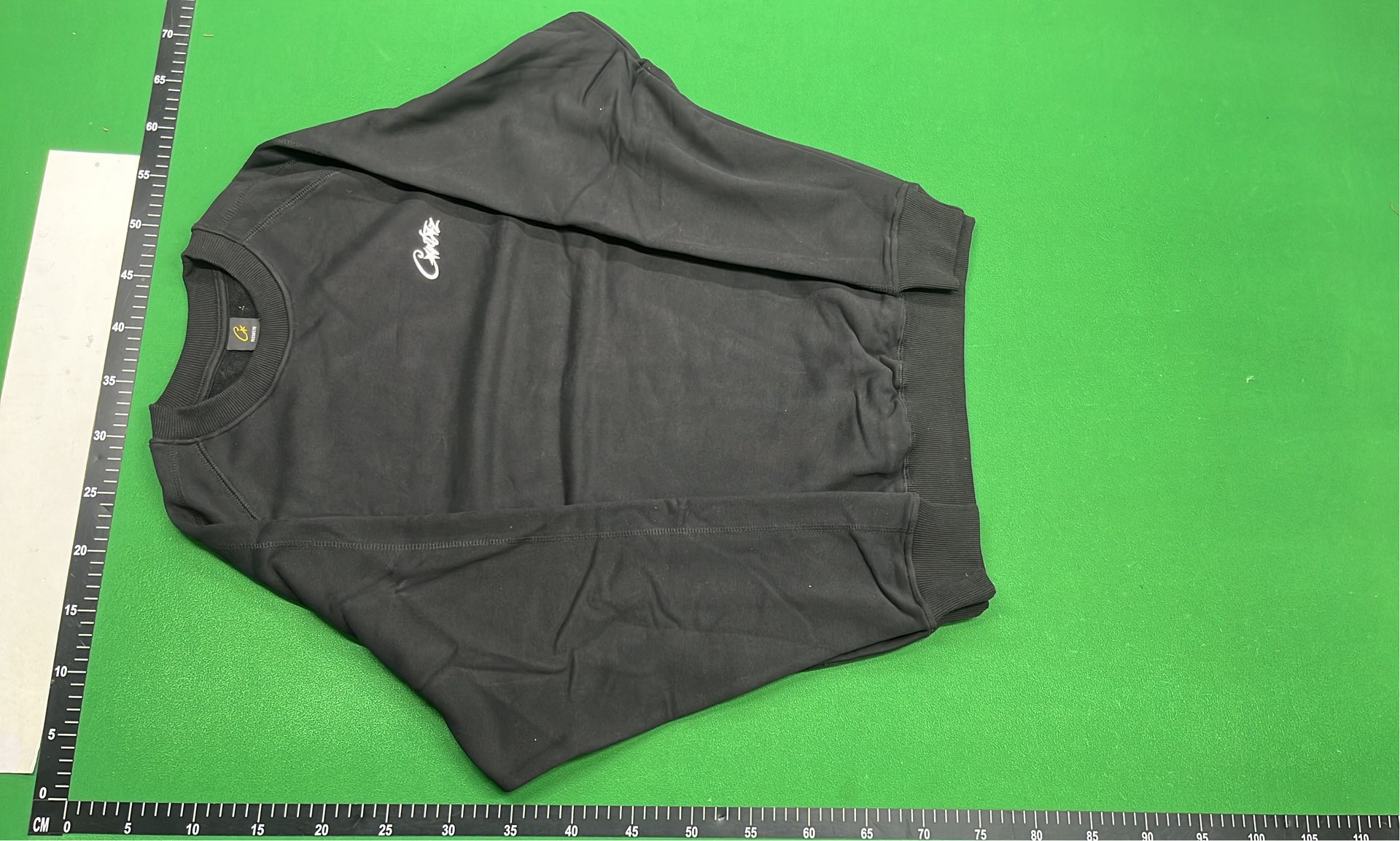 Black Crewneck Sweatshirt for Men