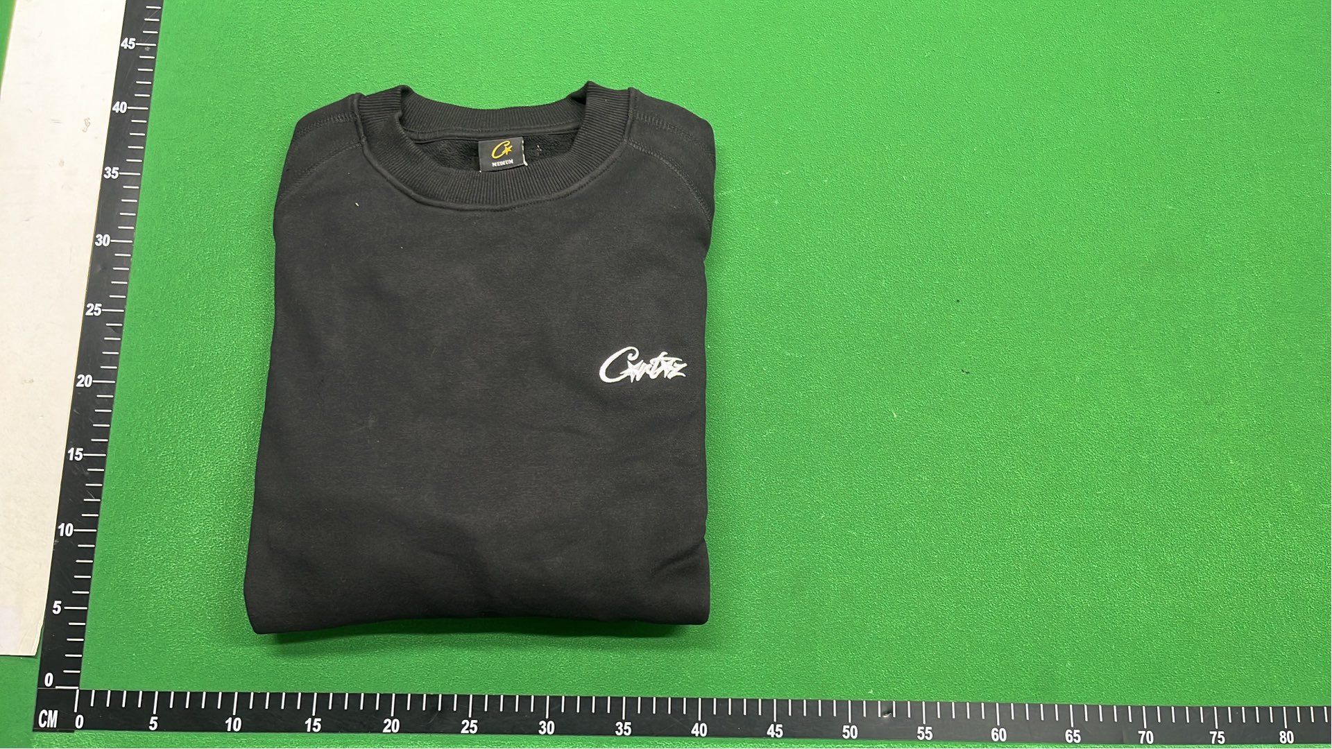 Black Crewneck Sweatshirt for Men