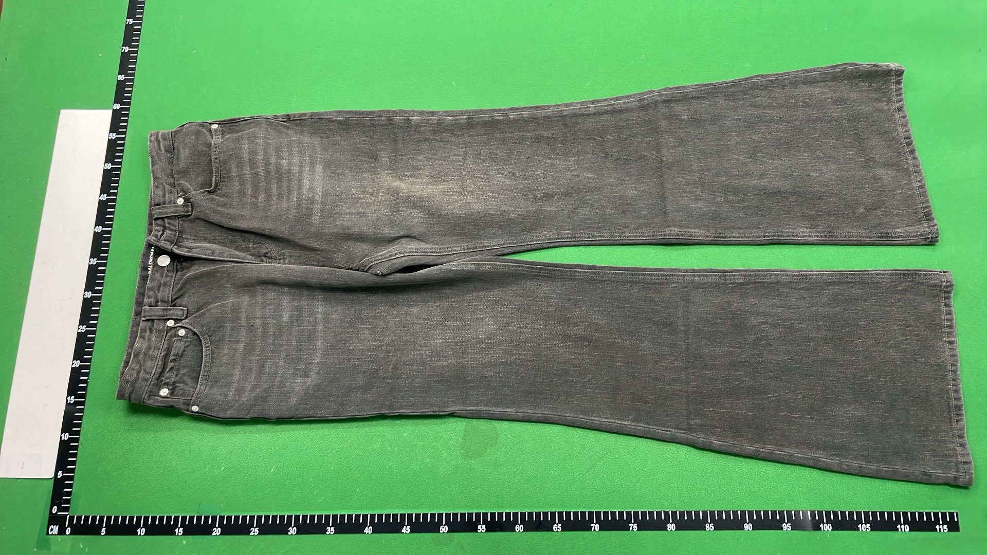 Black Flared Jeans for Women Men Casual Denim Pants
