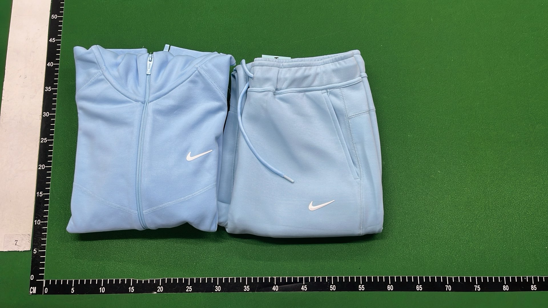 Light Blue Hoodie and Pants Set