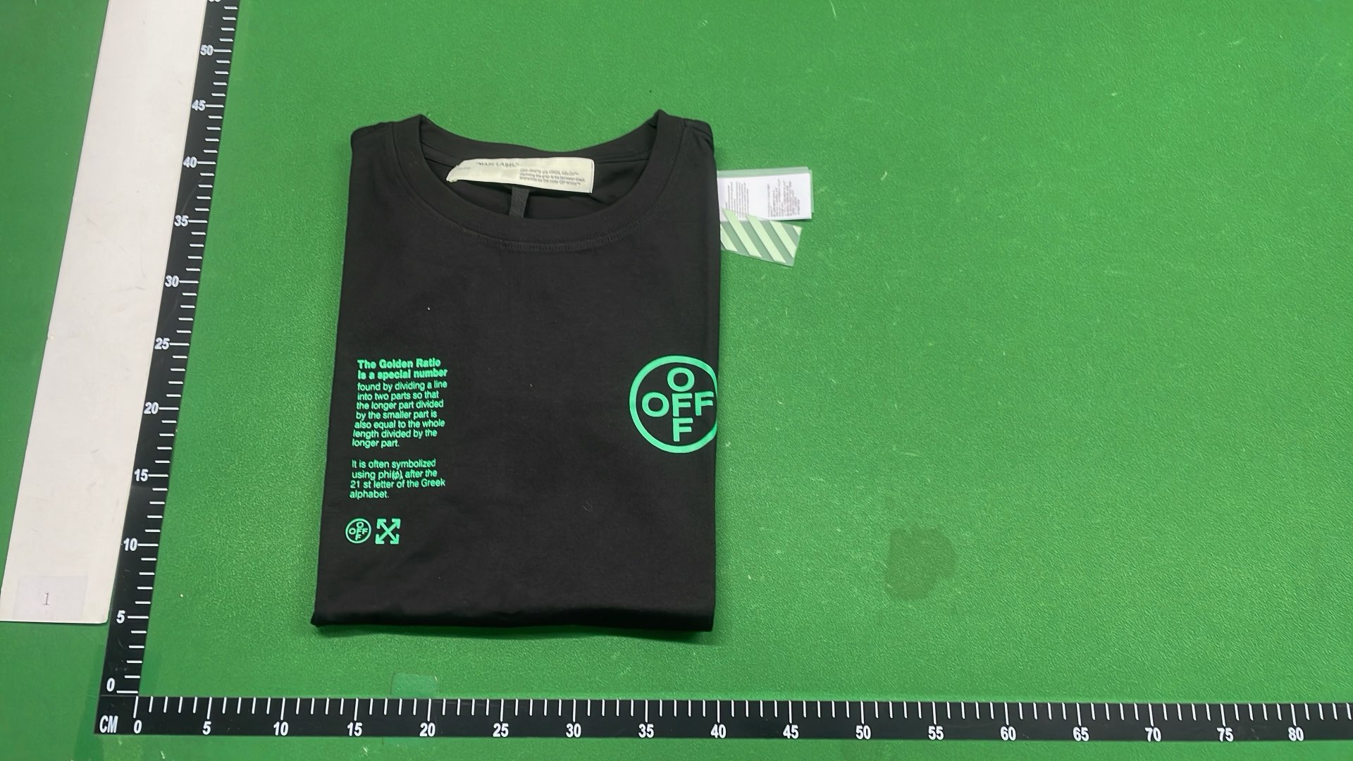 Off-White Arrow Print T-Shirt Men's Streetwear Fashion Tee