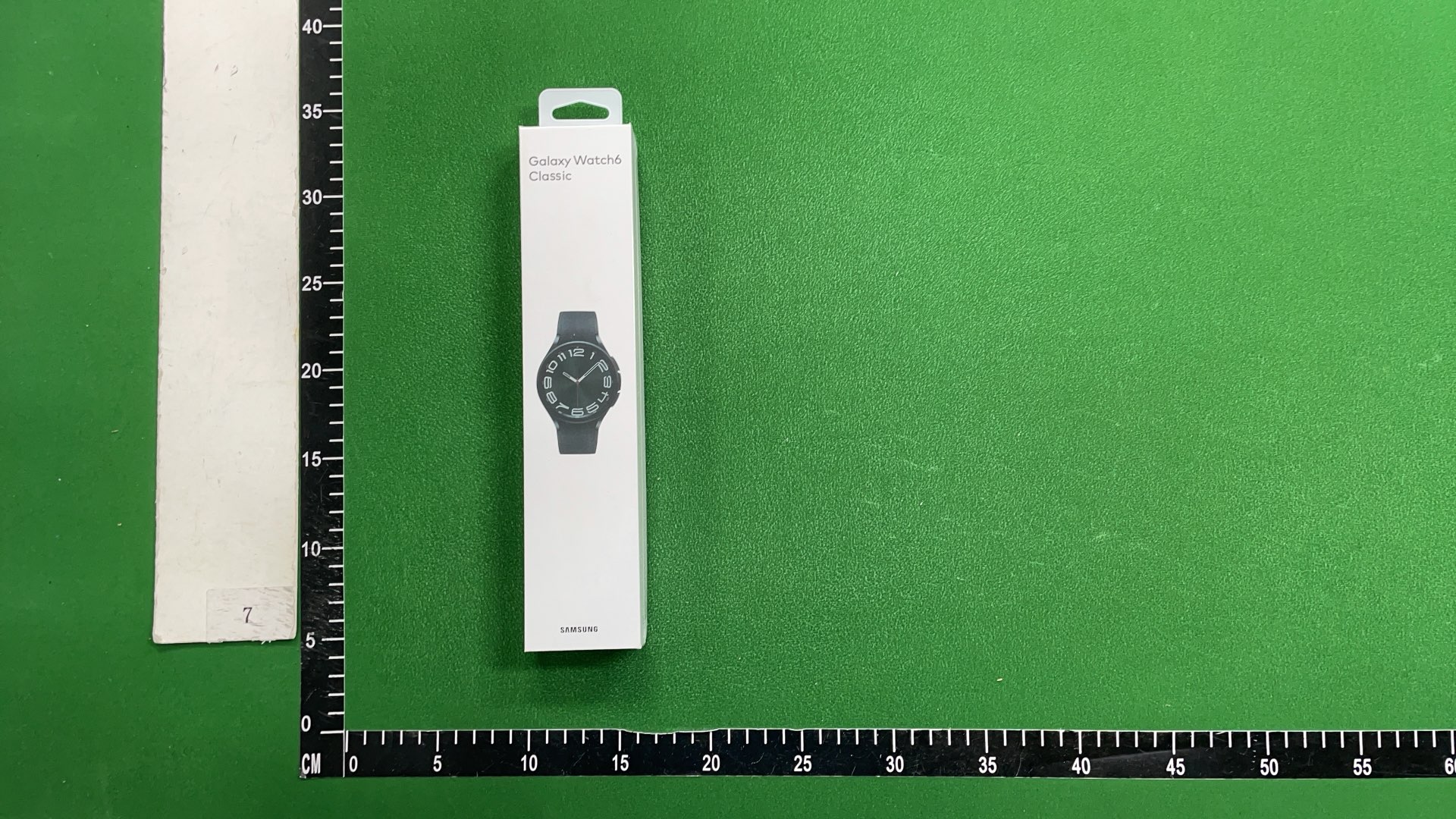 Galaxy Watch4 Smartwatch with Black Band and Yellow Display