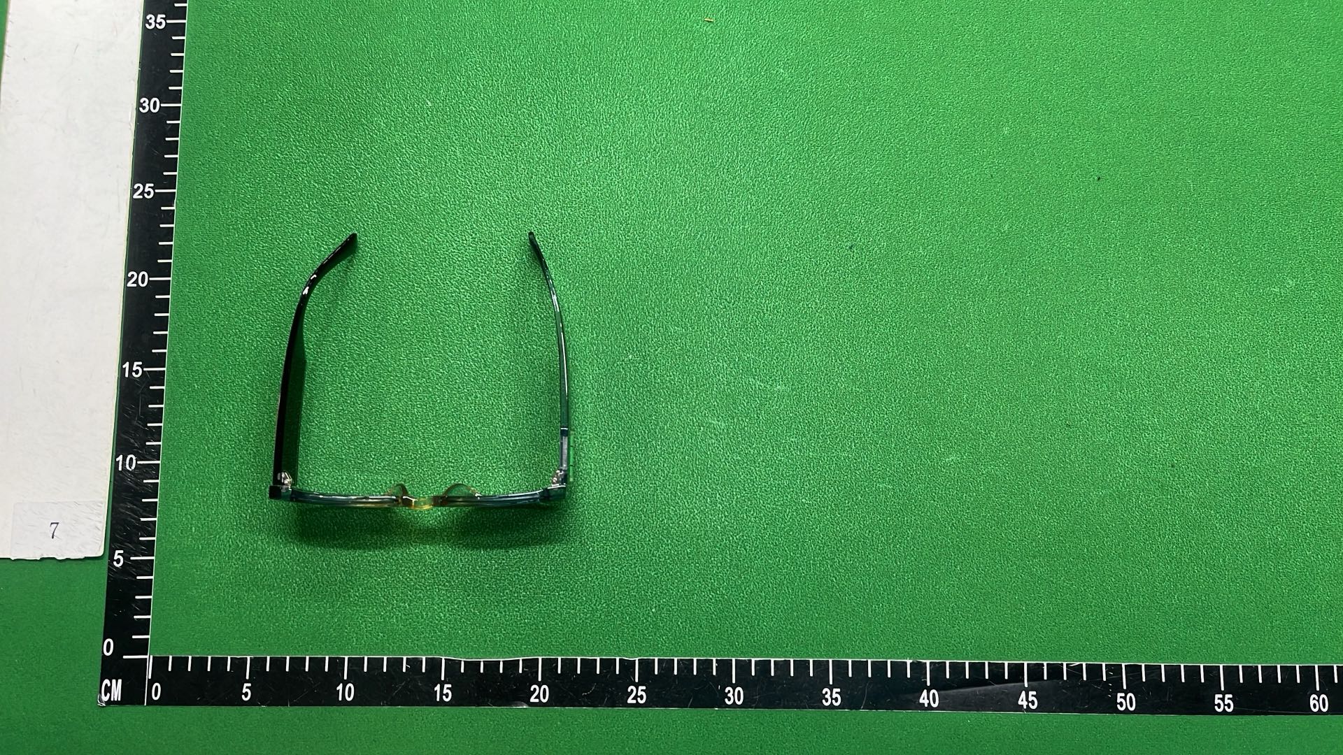 OAKLEY Black Rectangular Sunglasses with Neon Green Accents