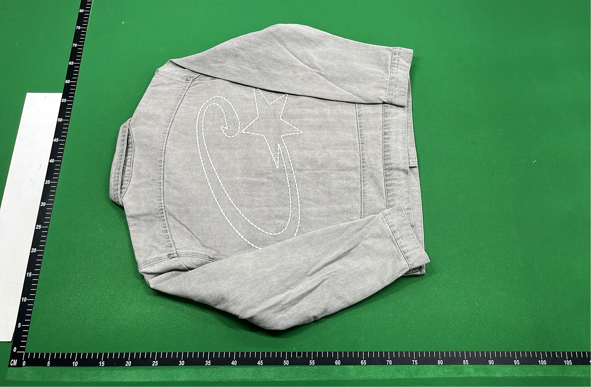 C*Star White Denim Jacket and Pants Set
