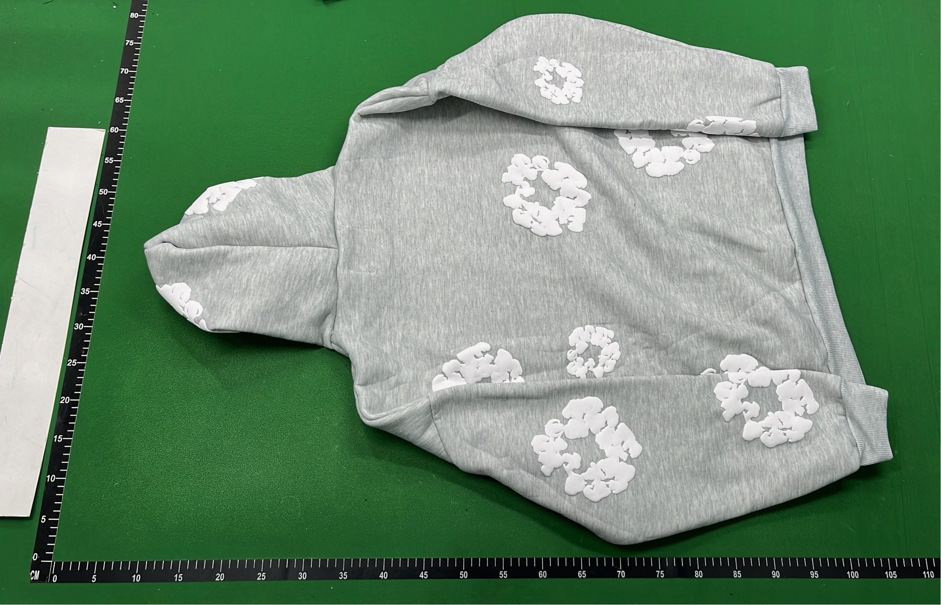 Red Floral Print Hoodie for Men Women
