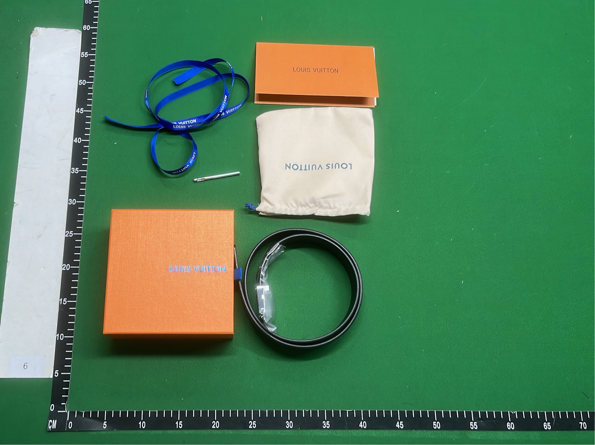 Louis Vuitton LV Monogram Belt with Signature Buckle