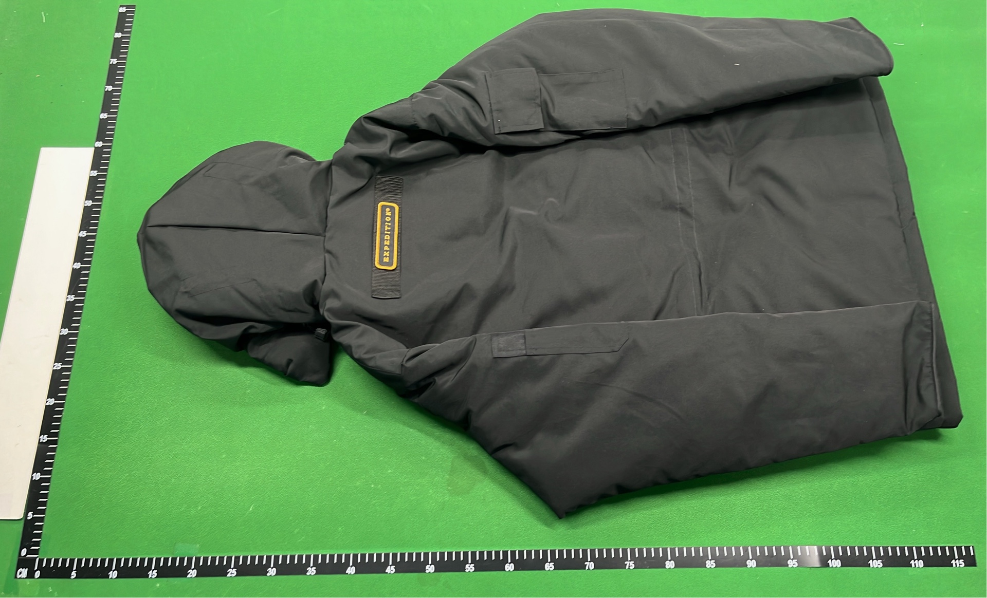 Women's Black Down Jacket with Fur Hood