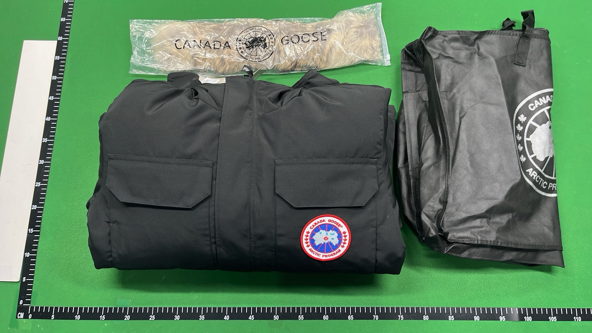 Women's Black Down Jacket with Fur Hood
