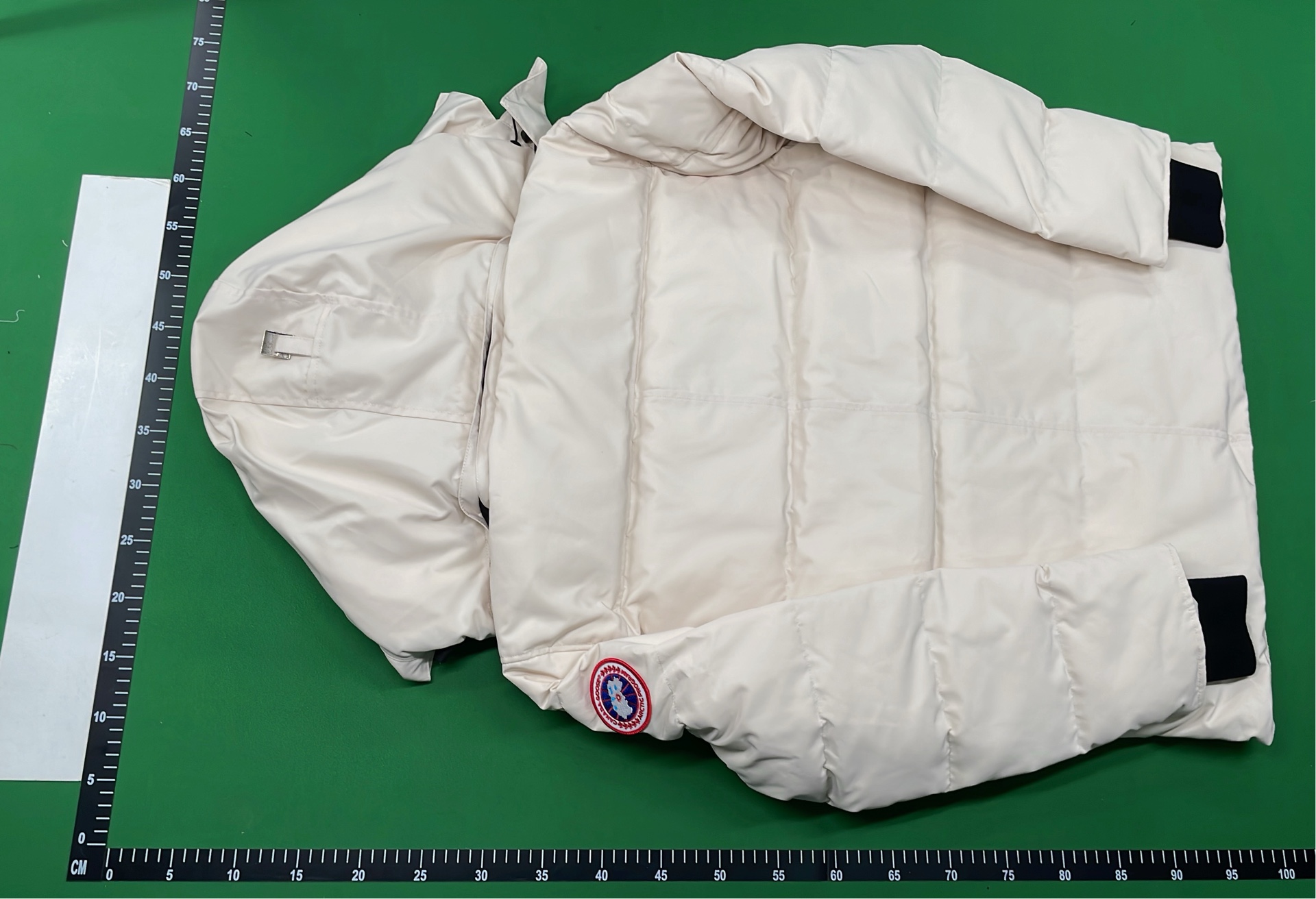 Women's Black Down Jacket with Fur Hood