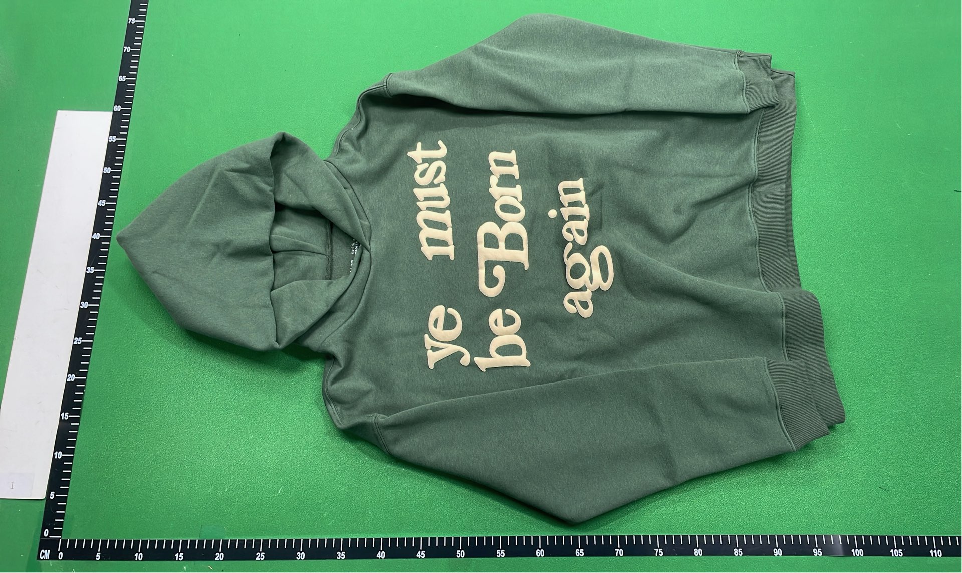 Ye Must Be Born Again Oversized Hoodie - Brown
