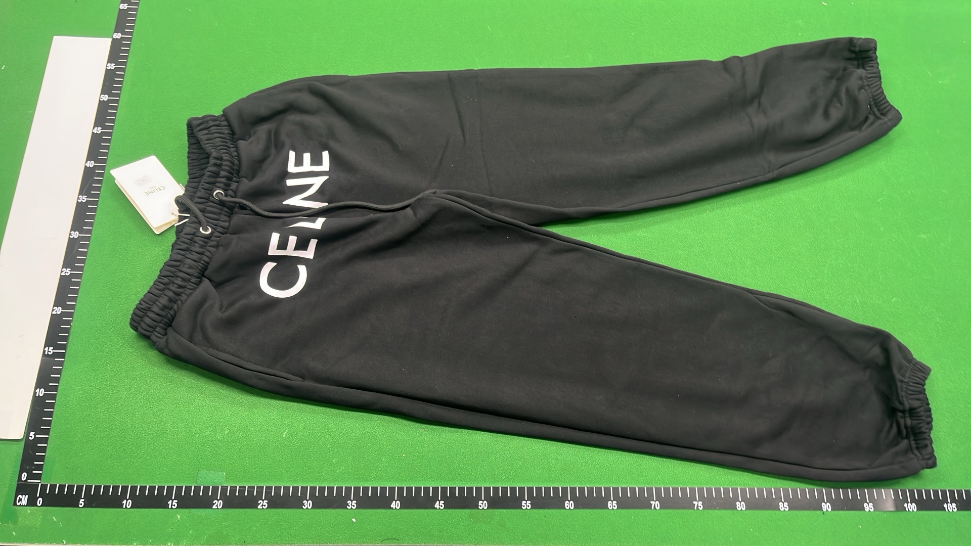 CELINE Gray Hoodie Sweatshirt with Logo Print