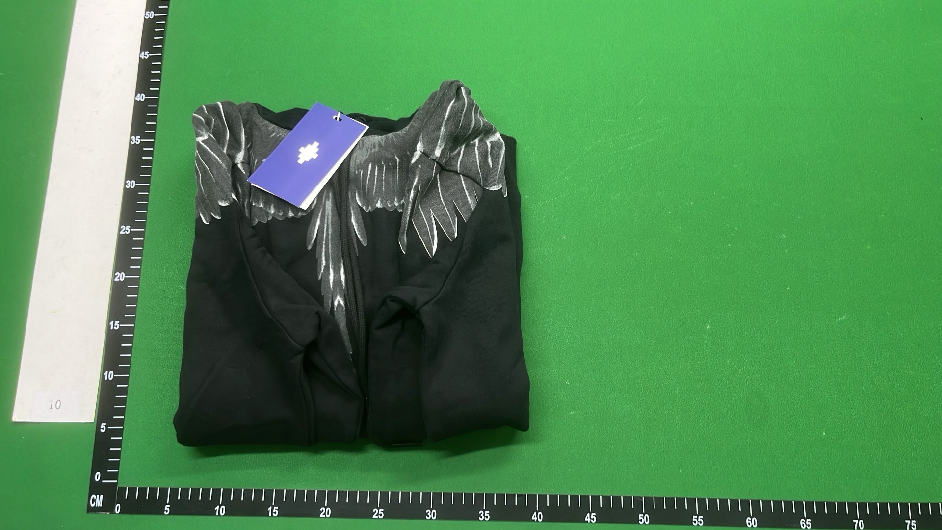 Marcelo Burlon Wings Print Hoodie - Black