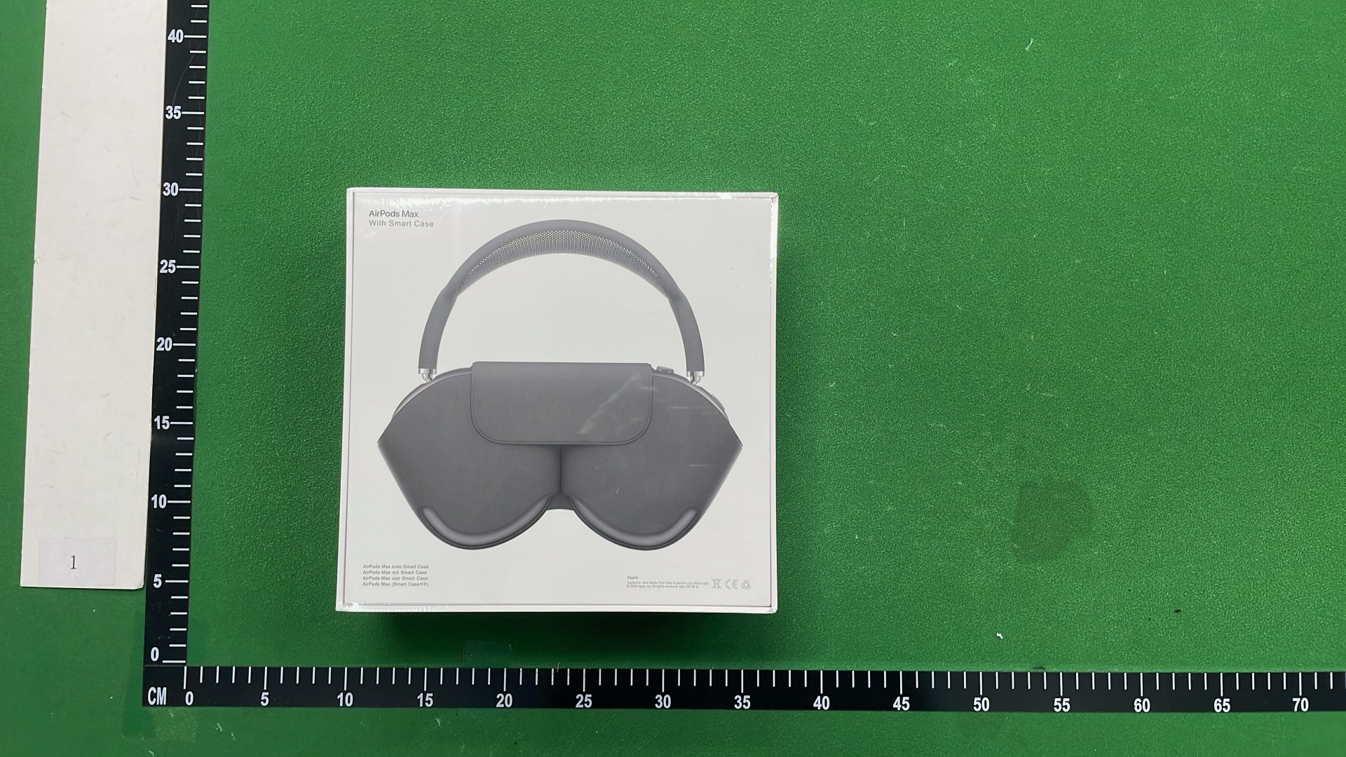 Blue Headphone with White Cushion