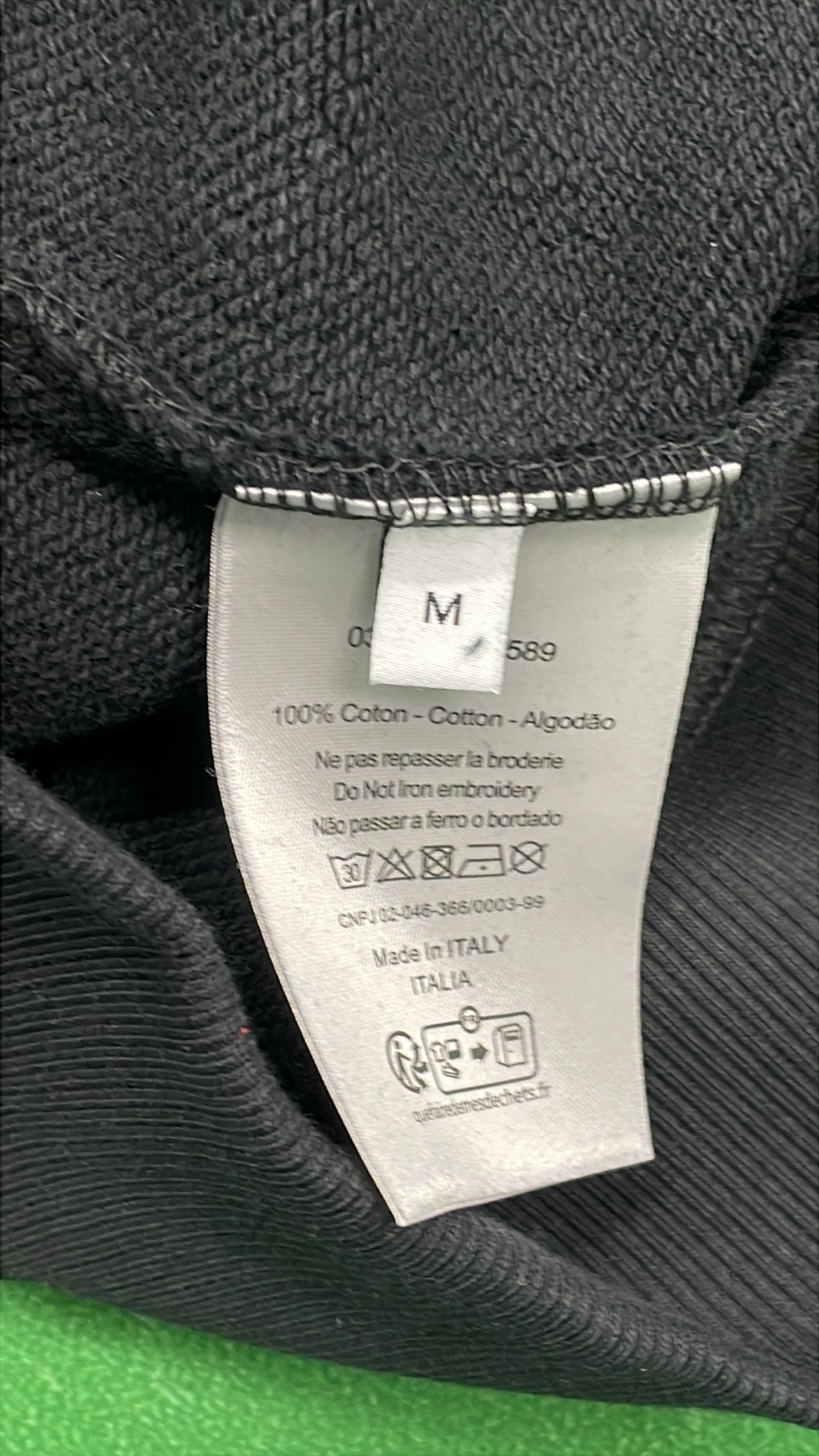 Essentials Black Hoodie - Minimalist Logo Design