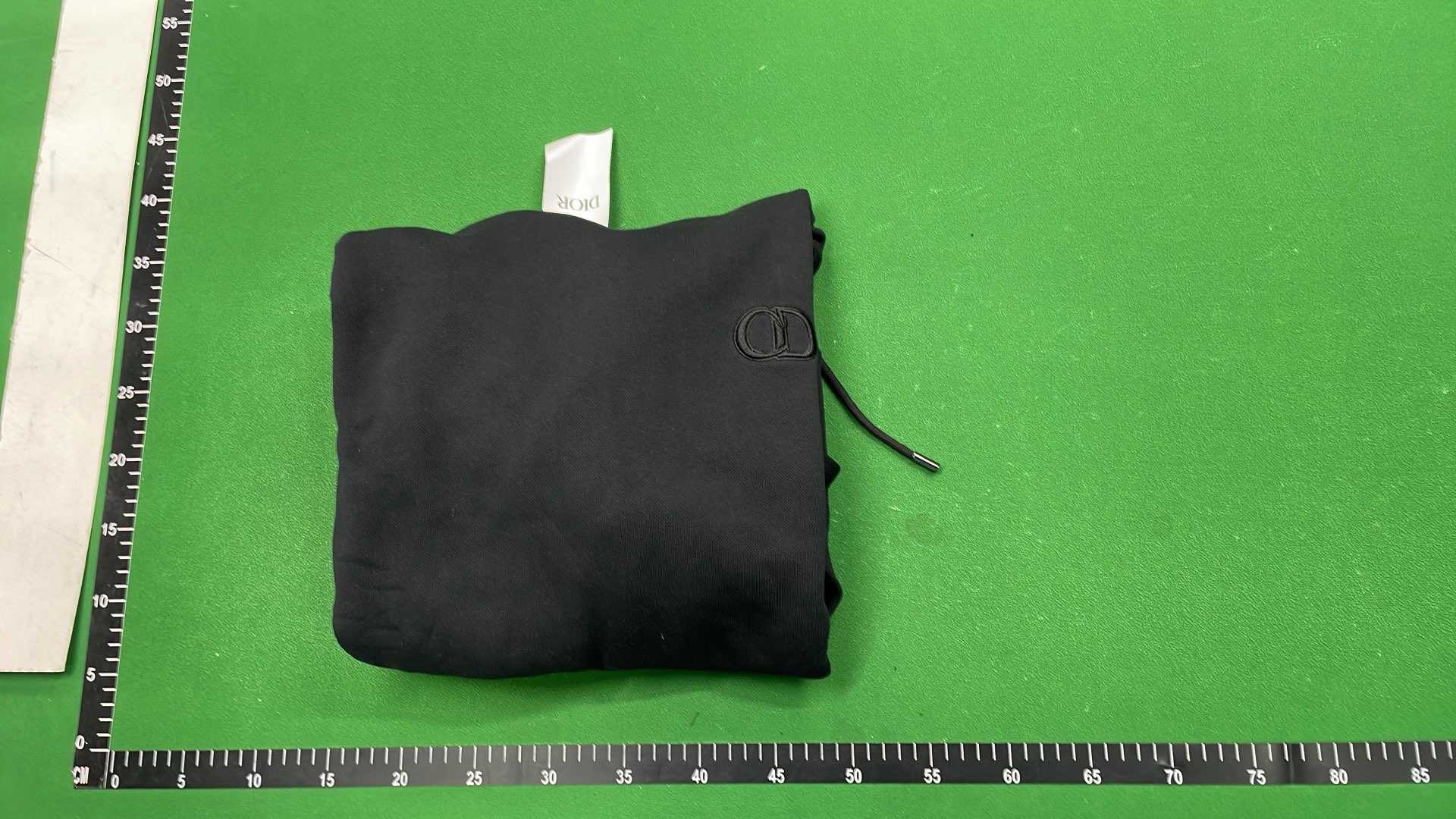 Essentials Black Hoodie - Minimalist Logo Design