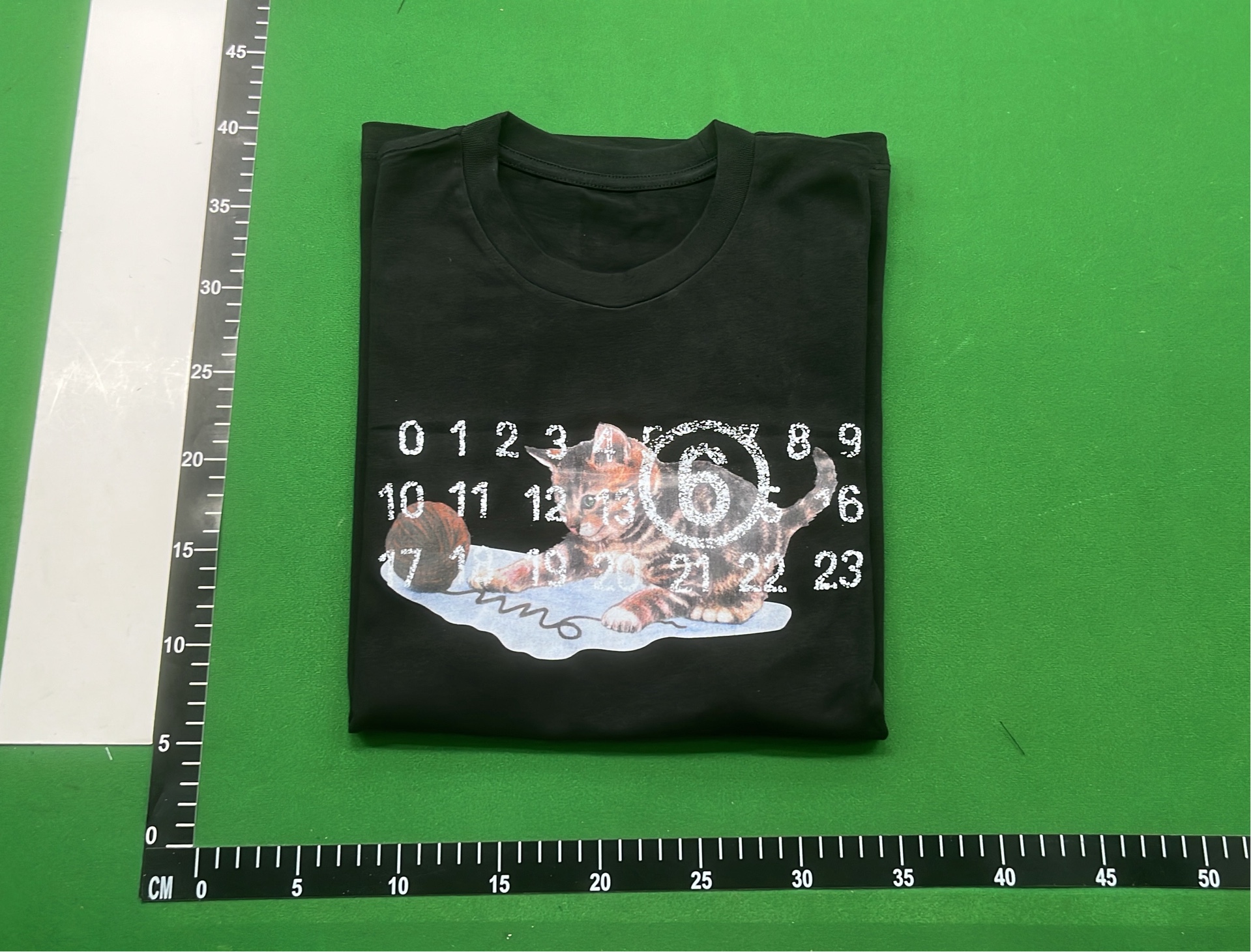 Cat Time Print T-Shirt for Men Women