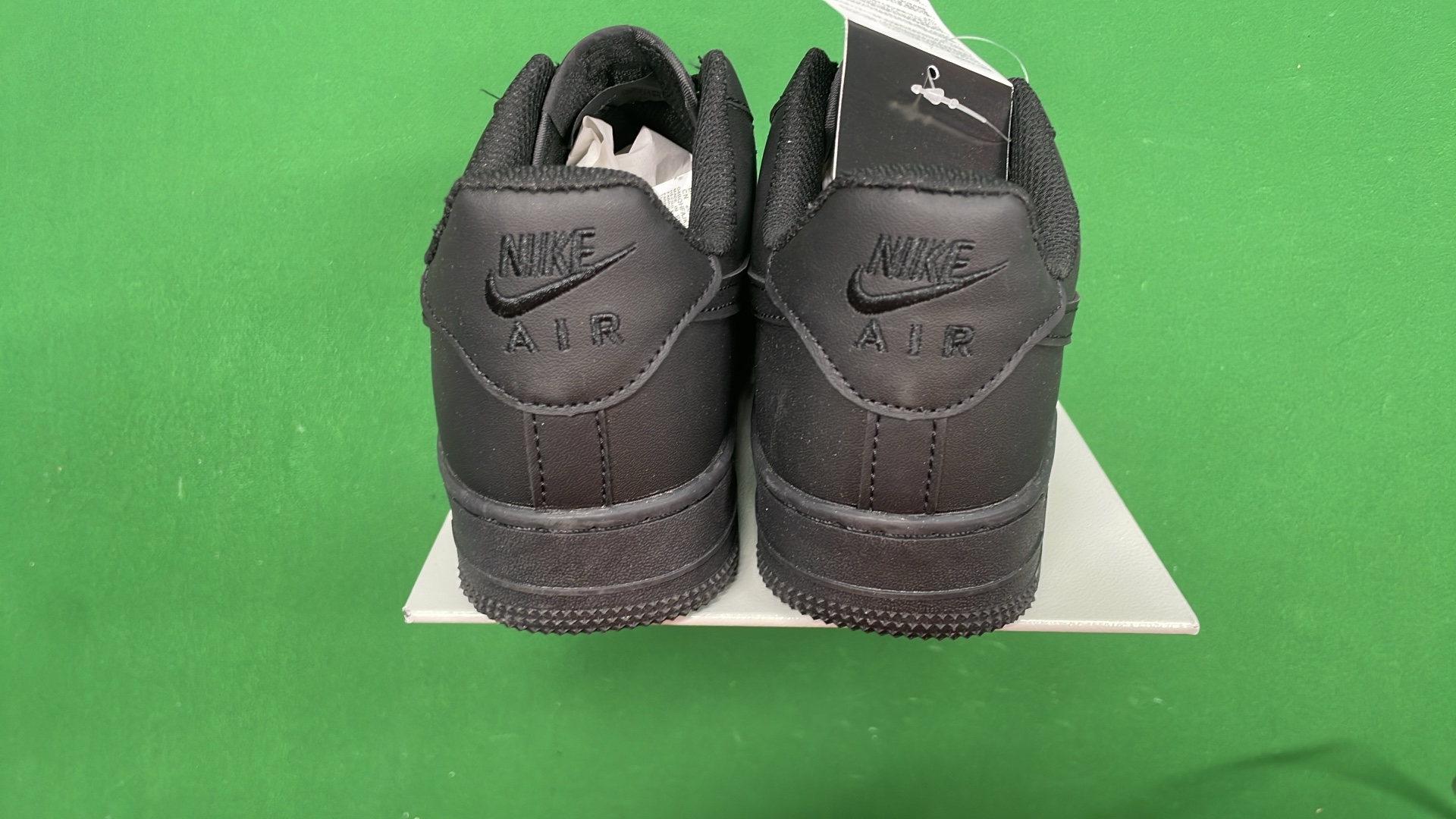 Nike Air Force 1 Low White Black Tan Sneakers