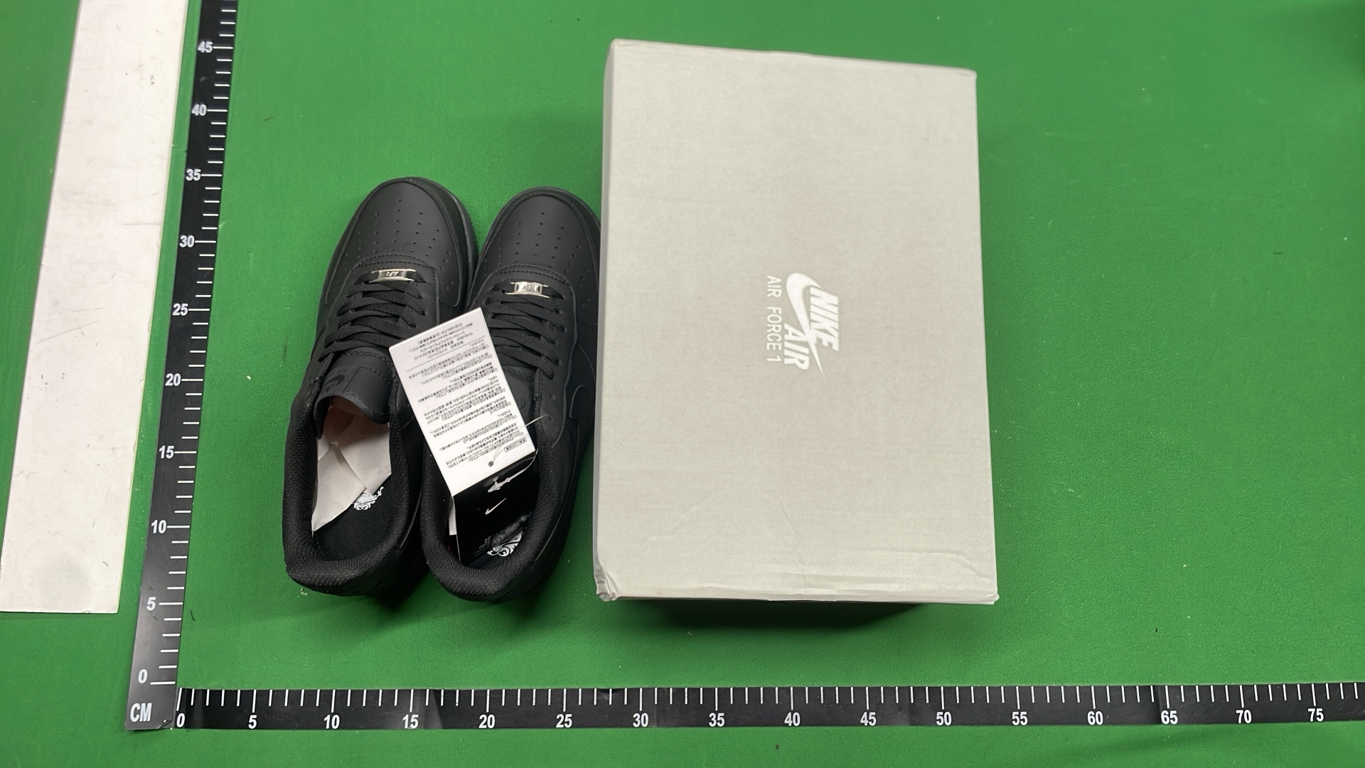 Nike Air Force 1 Low White Black Tan Sneakers