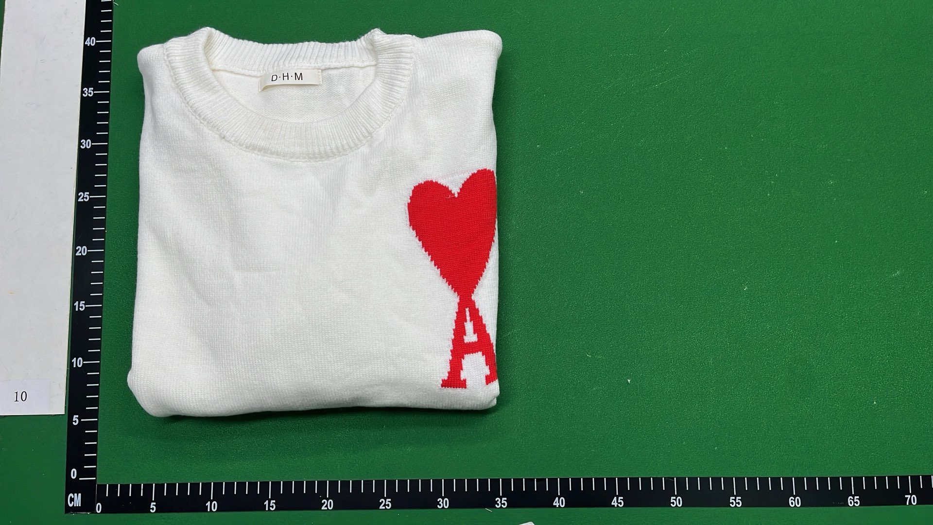 Ami Paris Heart Logo Knit Sweater - Multiple Colors