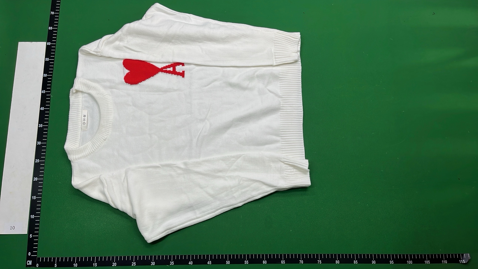 Ami Paris Heart Logo Knit Sweater - Multiple Colors