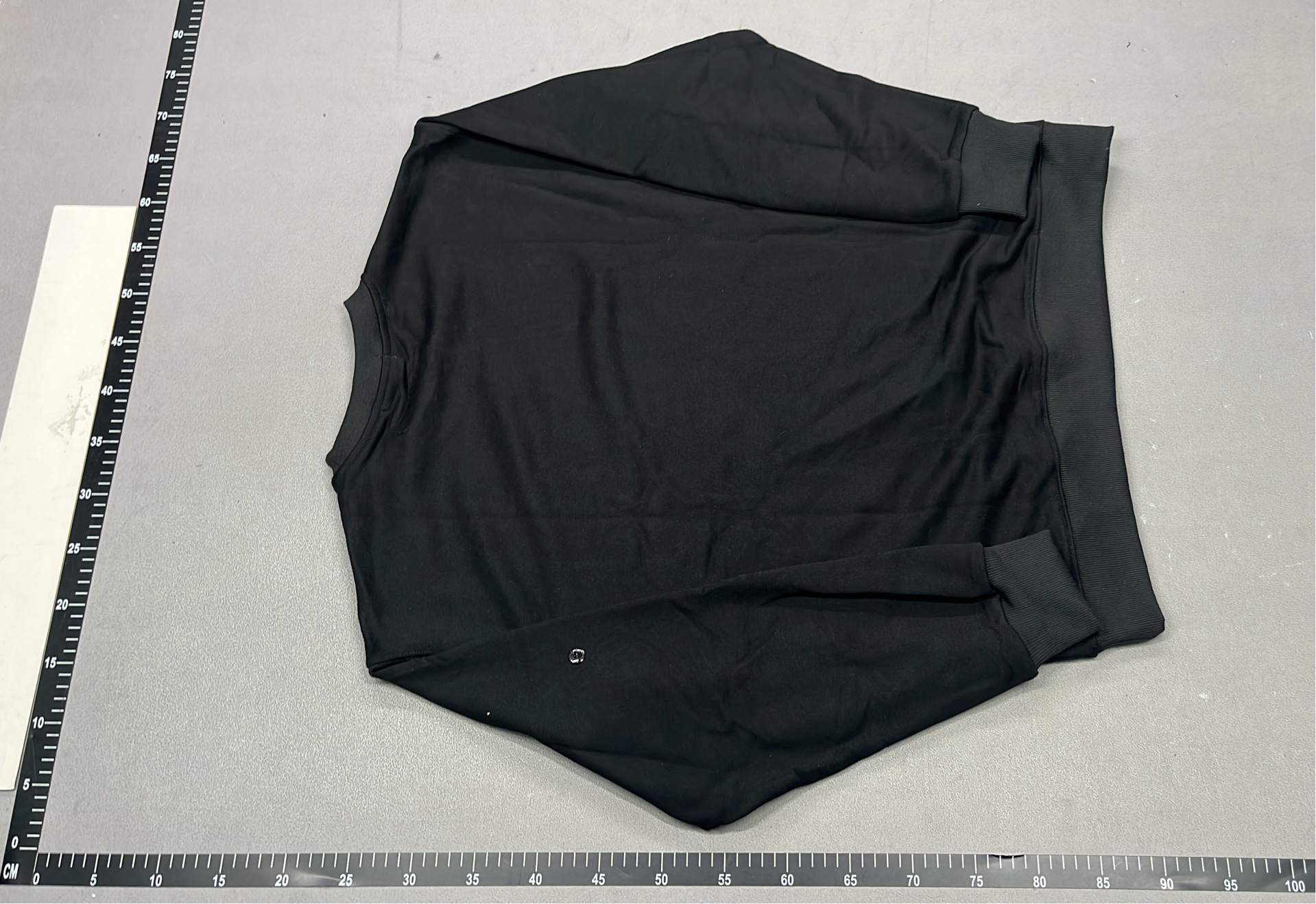 Stone Island Black Hooded Jacket with Logo Patch