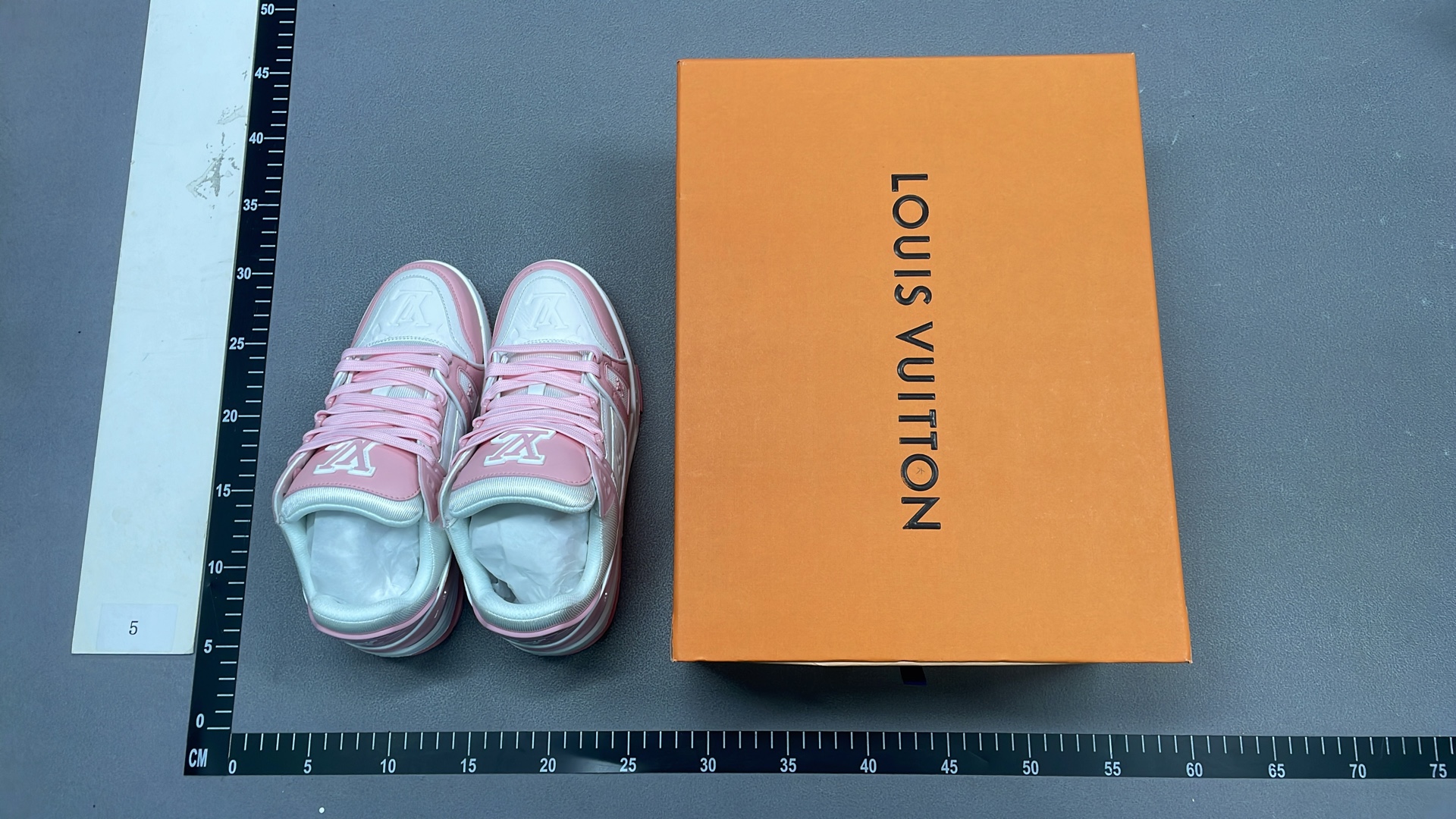 Louis Vuitton x Nike Air Jordan 1 Low OG Sneakers