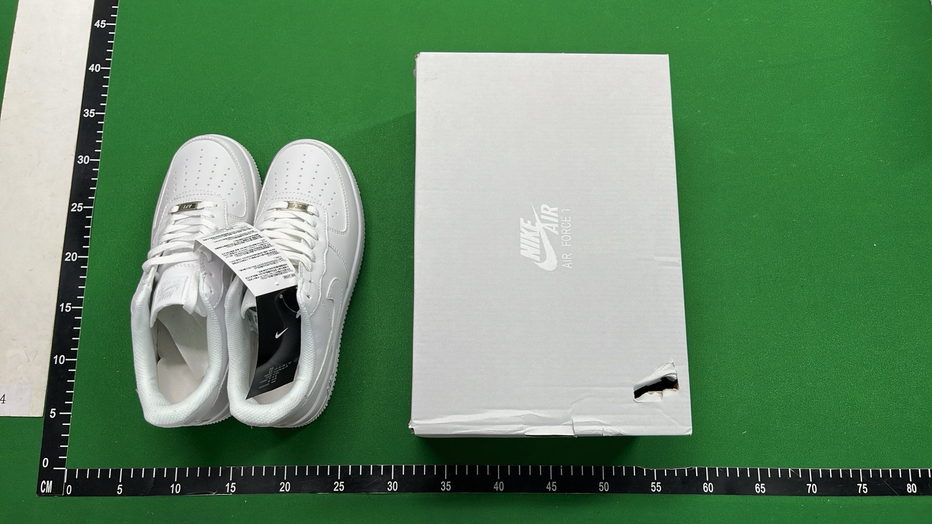Nike Air Force 1 Low Supreme Collaboration White Black Blue