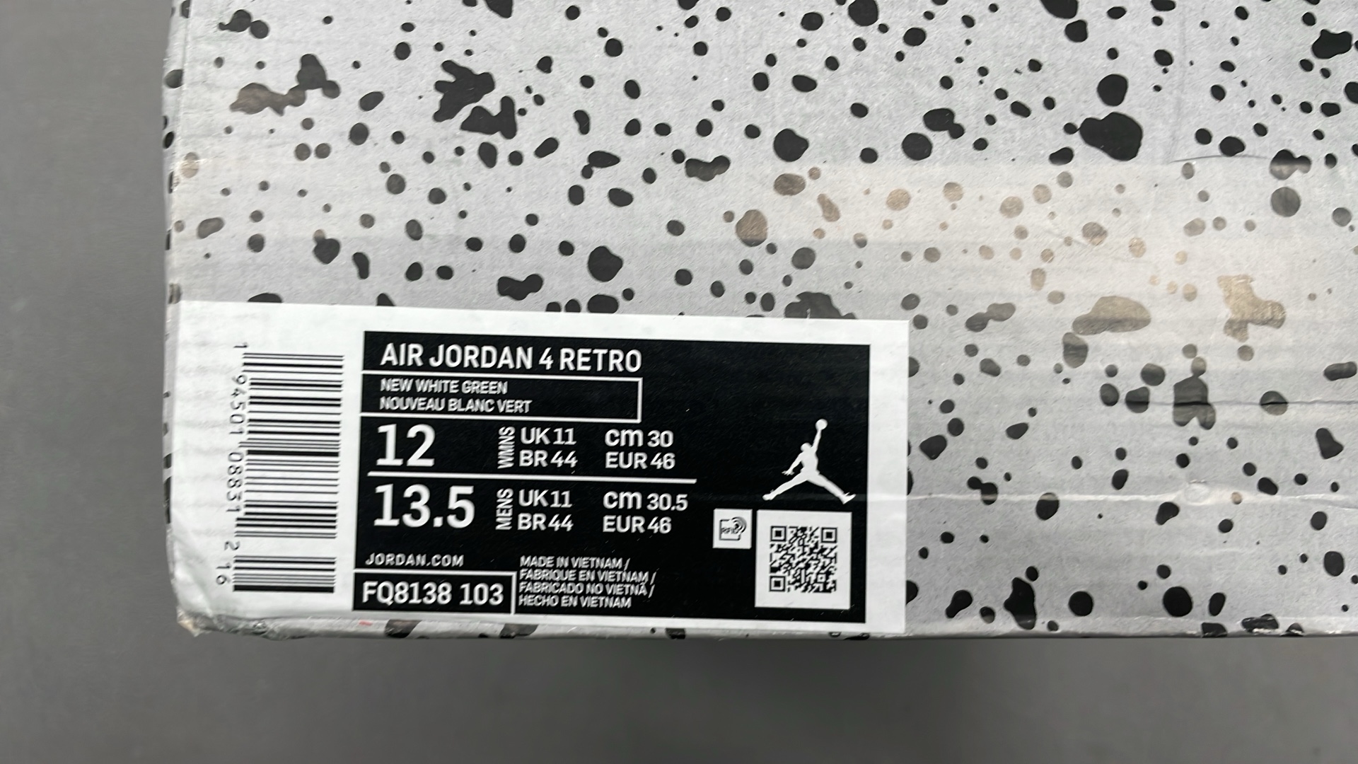 Air Jordan 4 Pure Original Sneakers - Multiple Colors Available