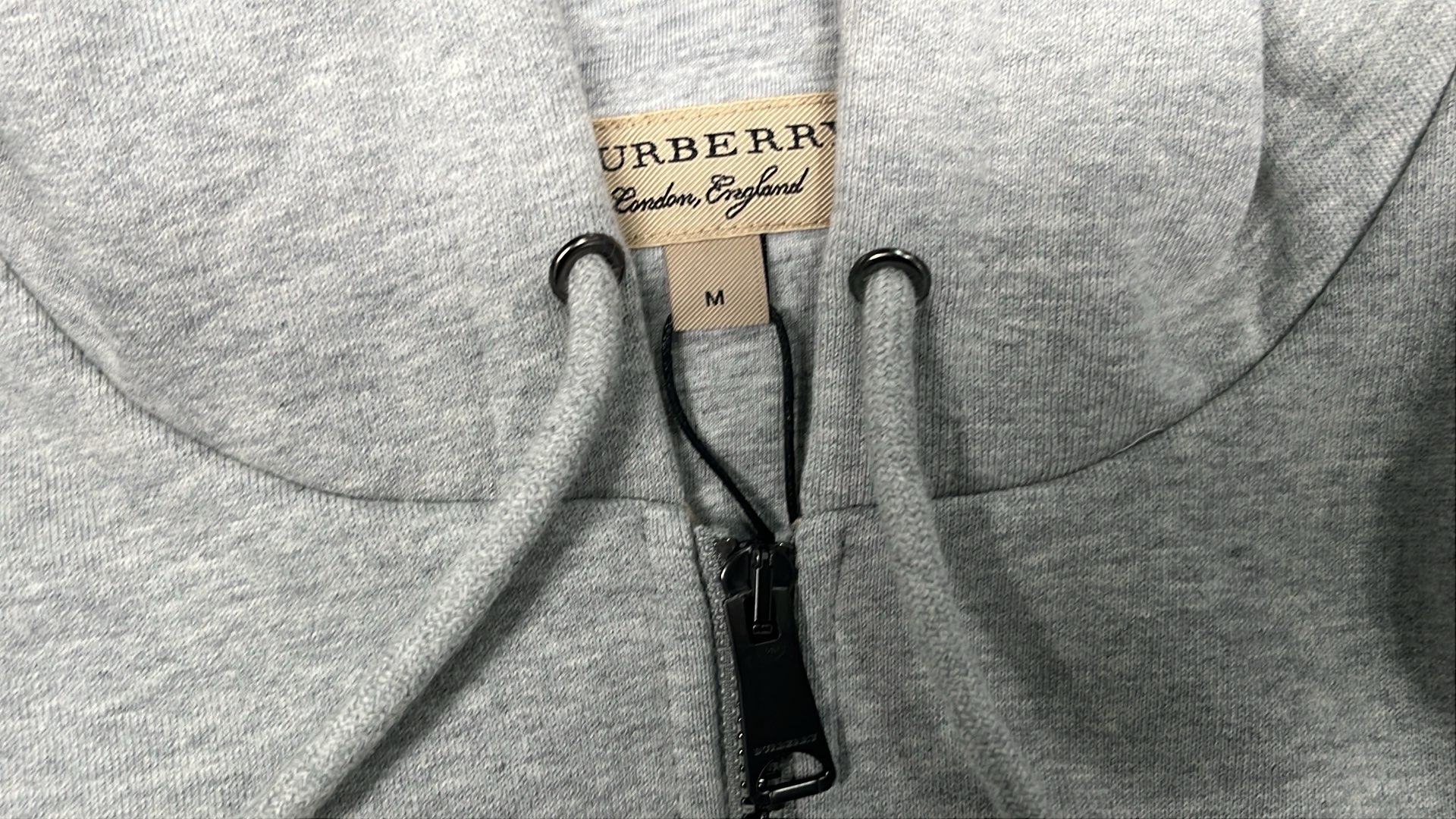 Men's Black Cardigan Sweater with Gold Button Detail