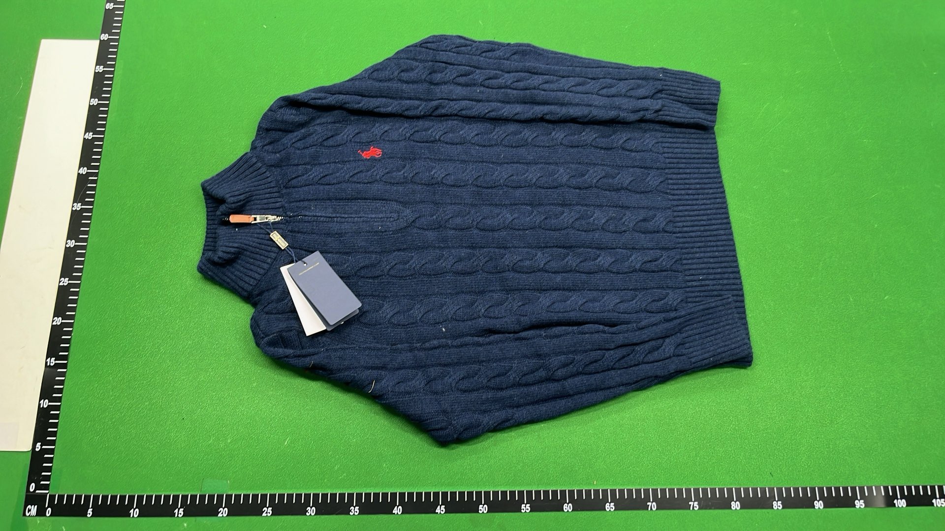 Black Polo Ralph Lauren Hoodie with Red Pony Logo
