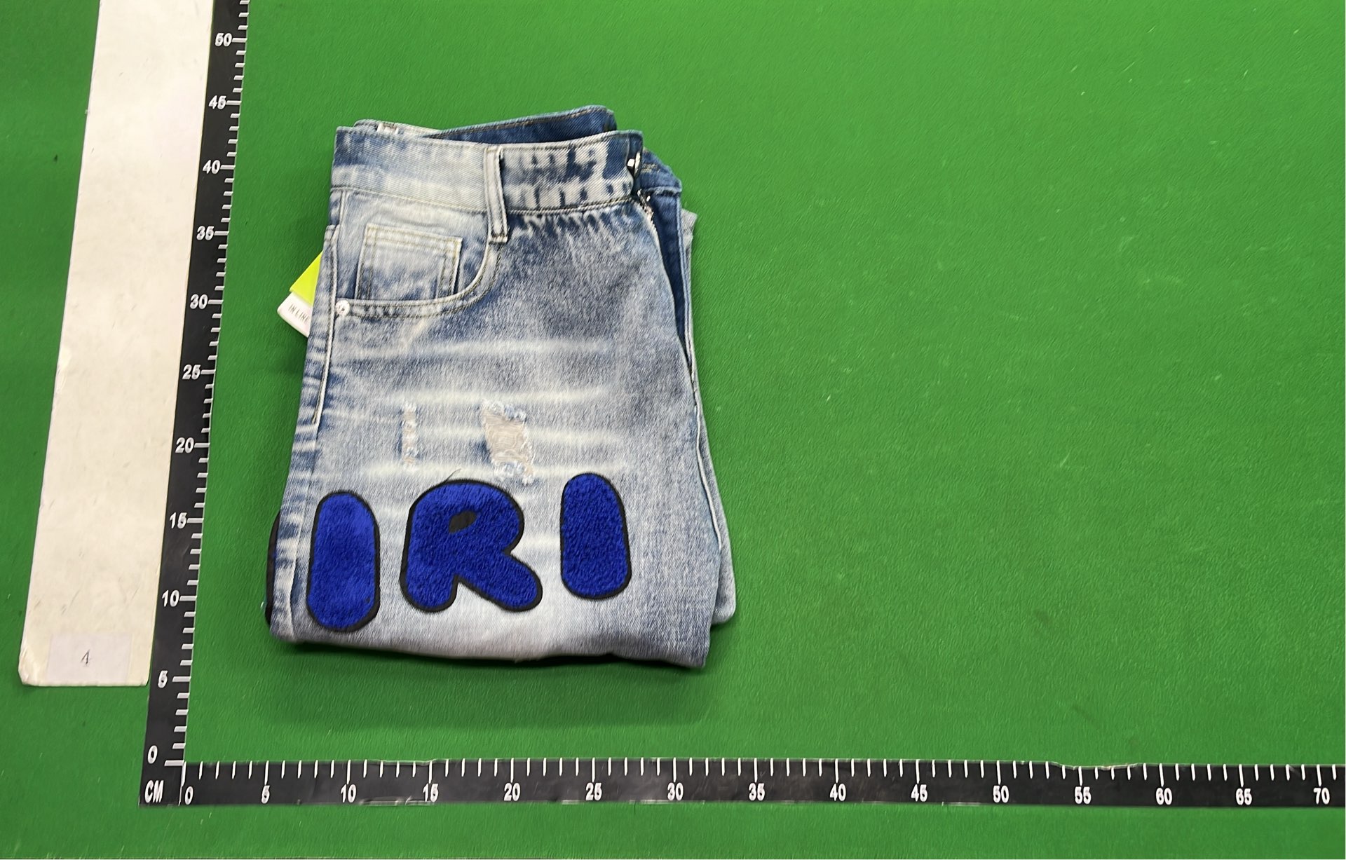 Ripped Patchwork Denim Jeans for Men - Fashionable Streetwear Pants