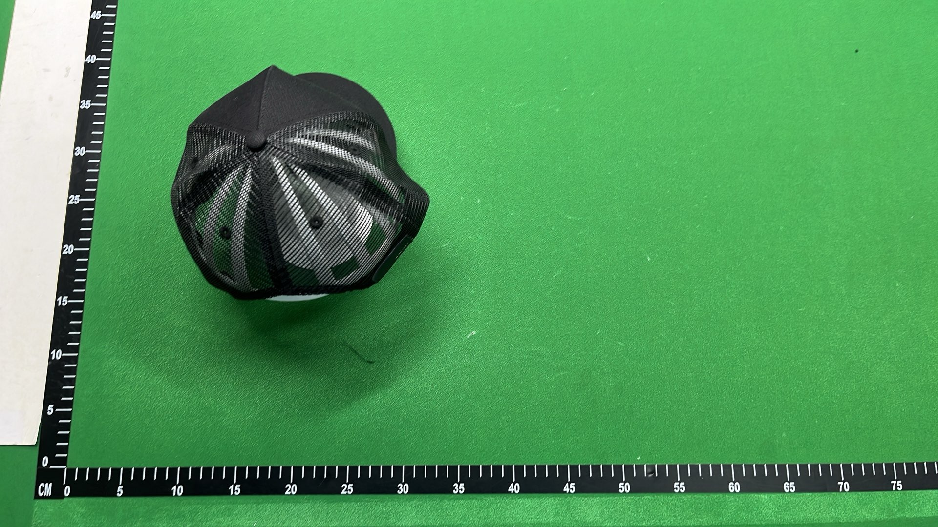 AMIRI Black Mesh Trucker Hat with Logo Embroidery