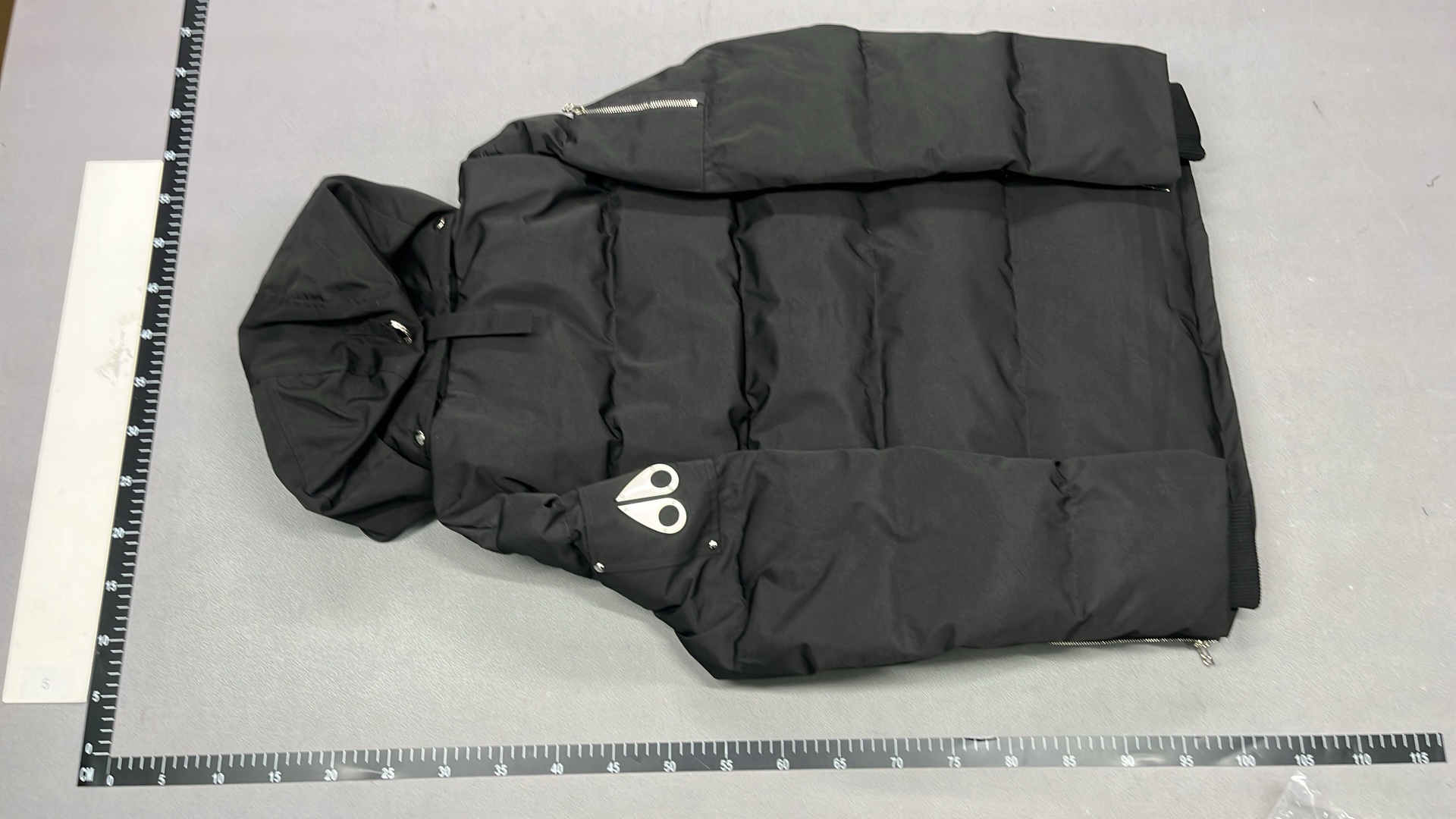 Black Fur Hooded Winter Parka Coat for Women