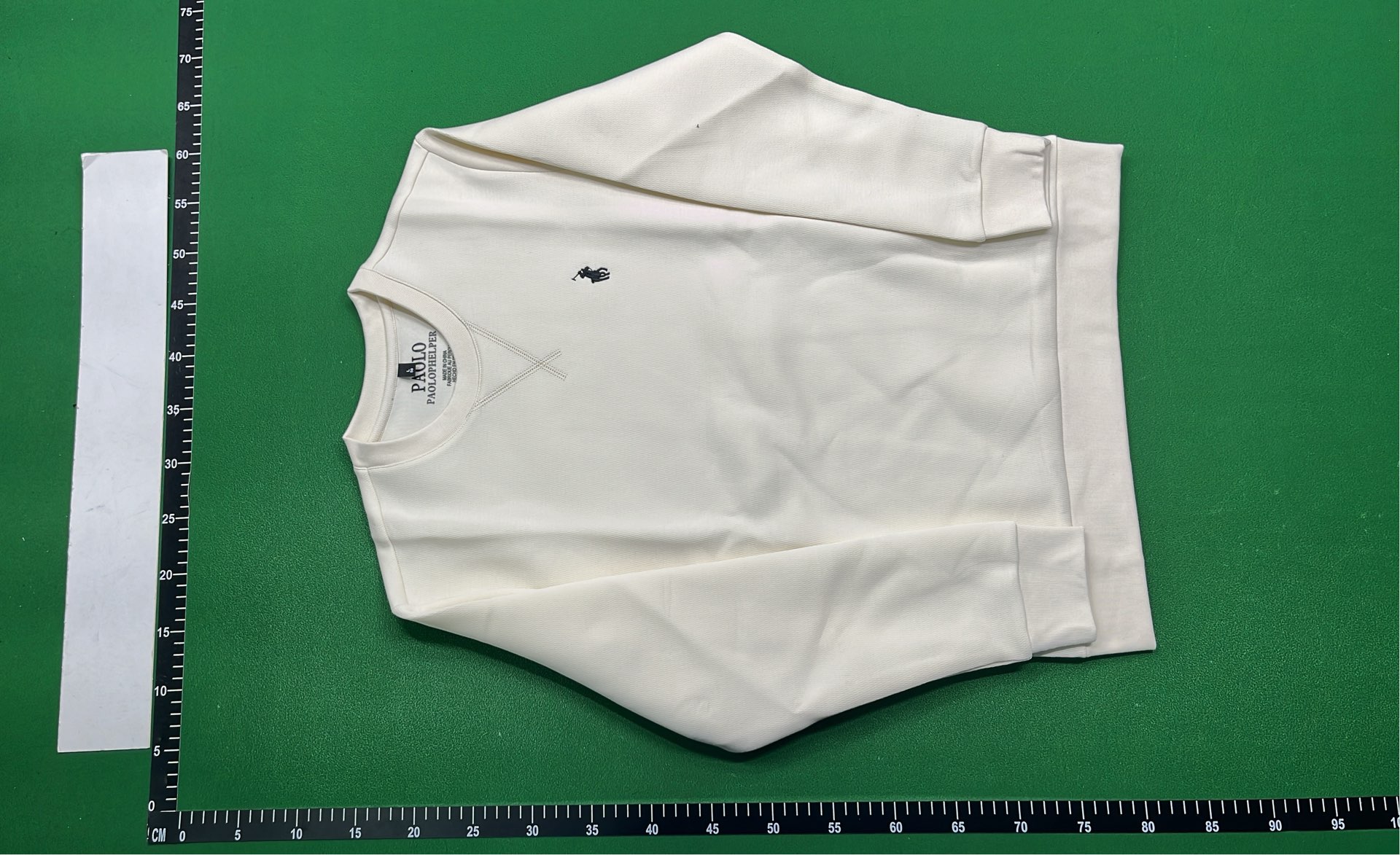 Red Polo Ralph Lauren Crewneck Sweatshirt with Logo