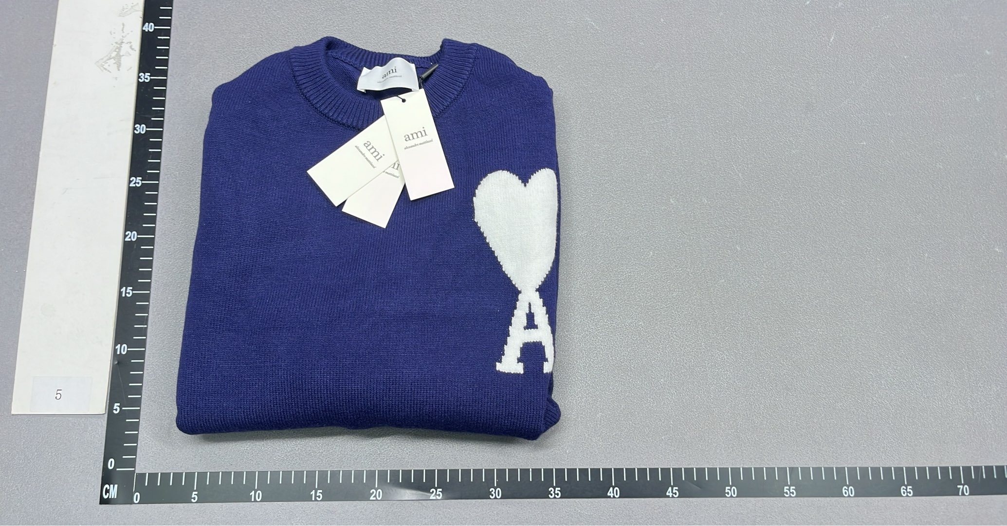 Colorful Heart A Logo Sweaters for Men and Women