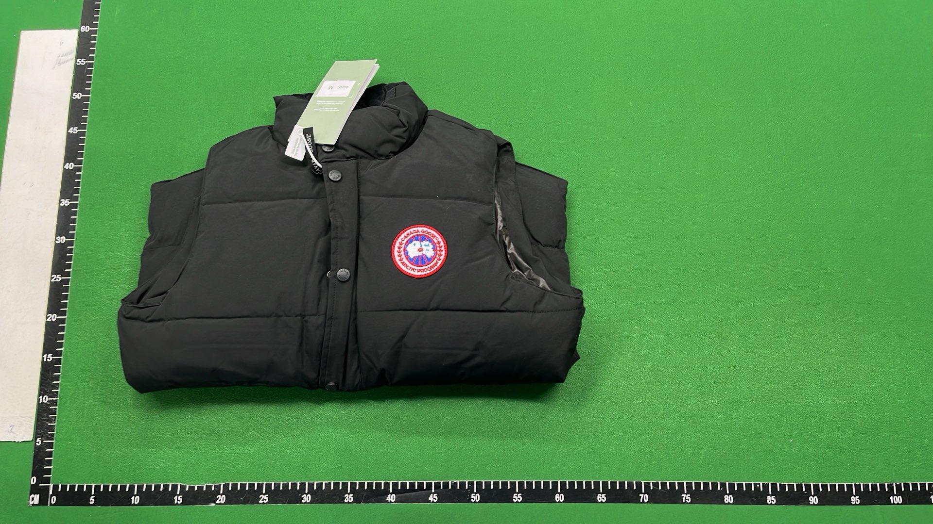 Canada Goose Black Down Jacket with Fur Hood