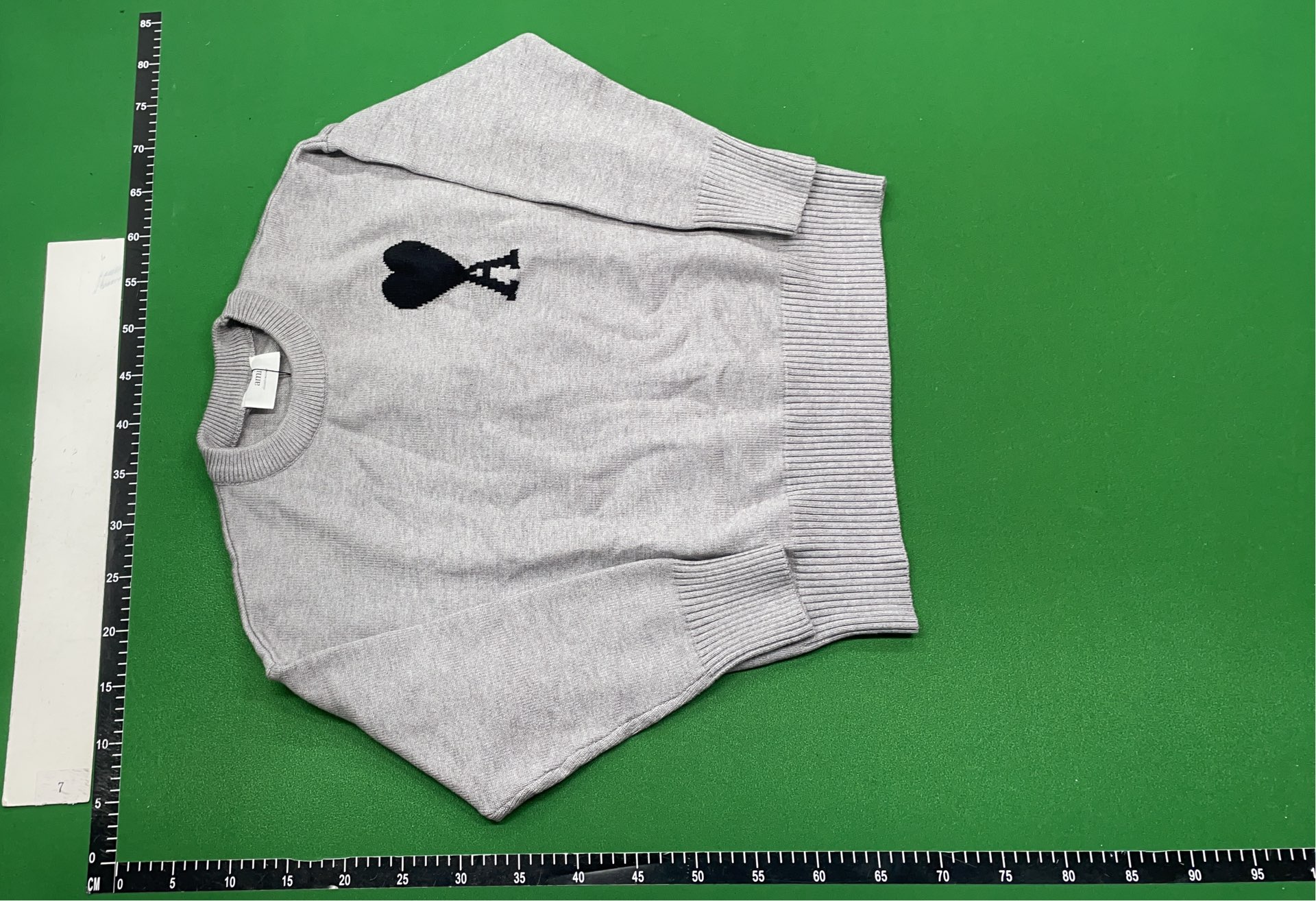 Ami Paris Heart Logo Knit Sweater - Multiple Colors