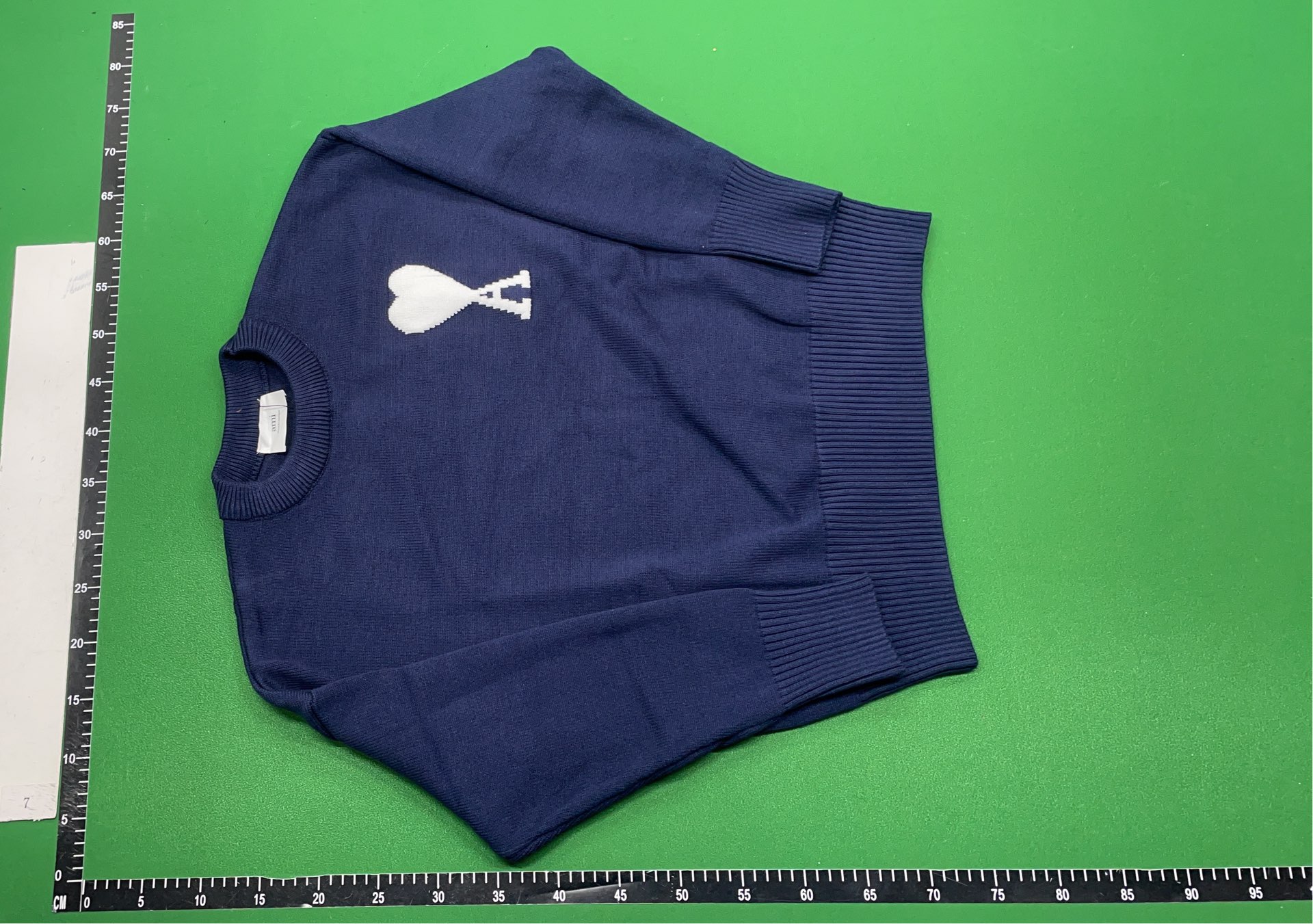 Ami Paris Heart Logo Knit Sweater - Multiple Colors