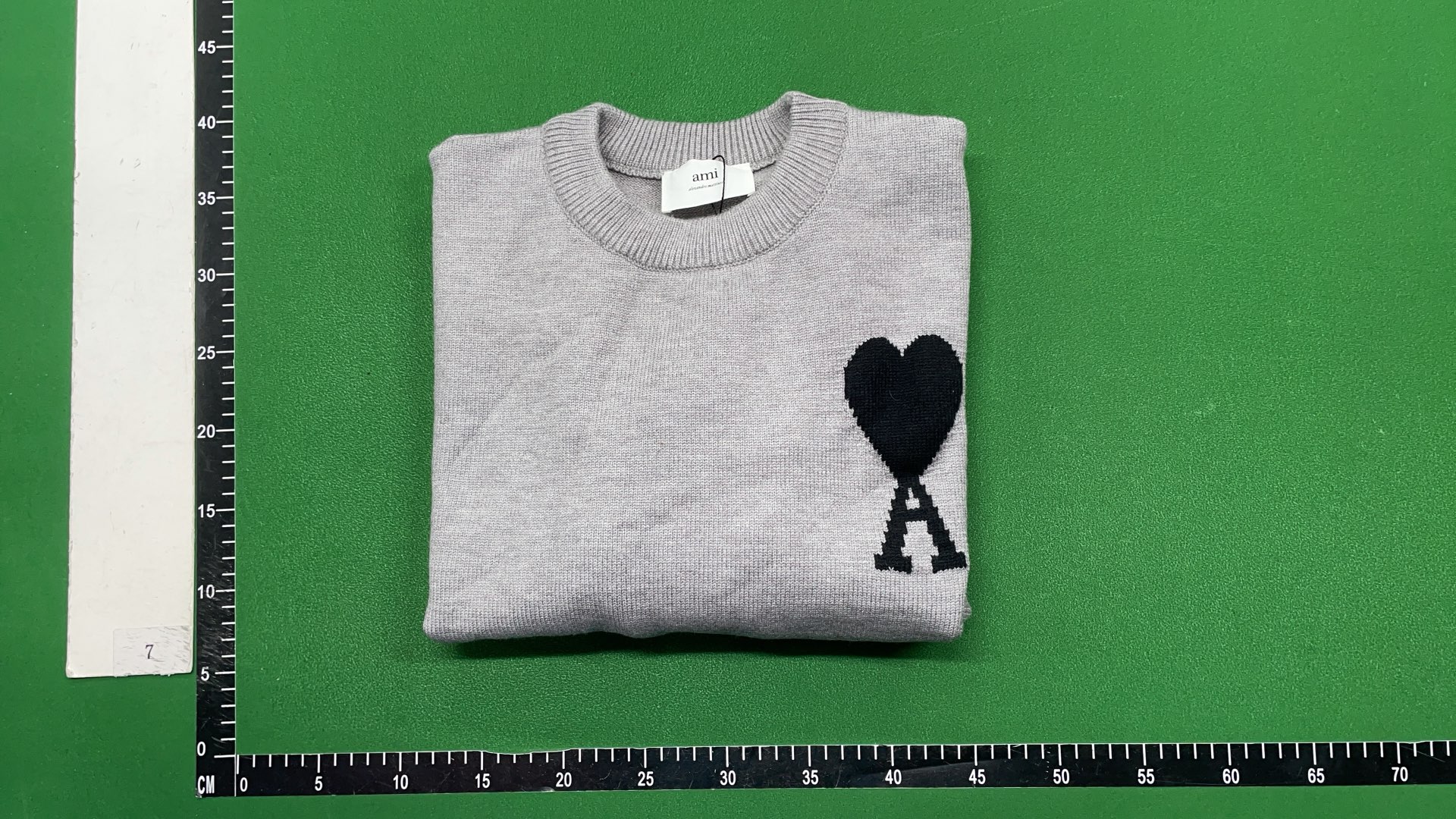Ami Paris Heart Logo Knit Sweater - Multiple Colors