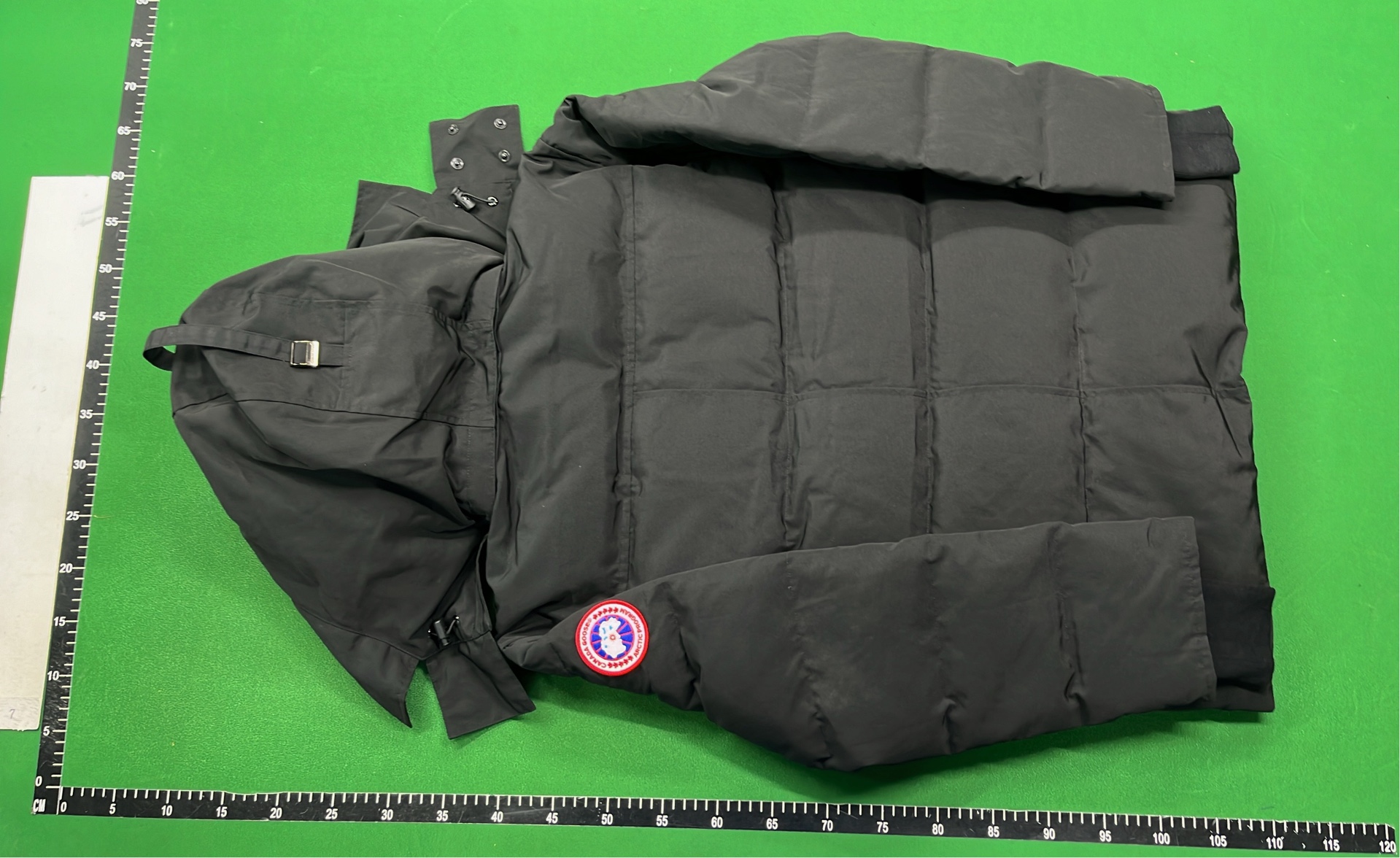 Canada Goose White Parka with Fur Trim Hood