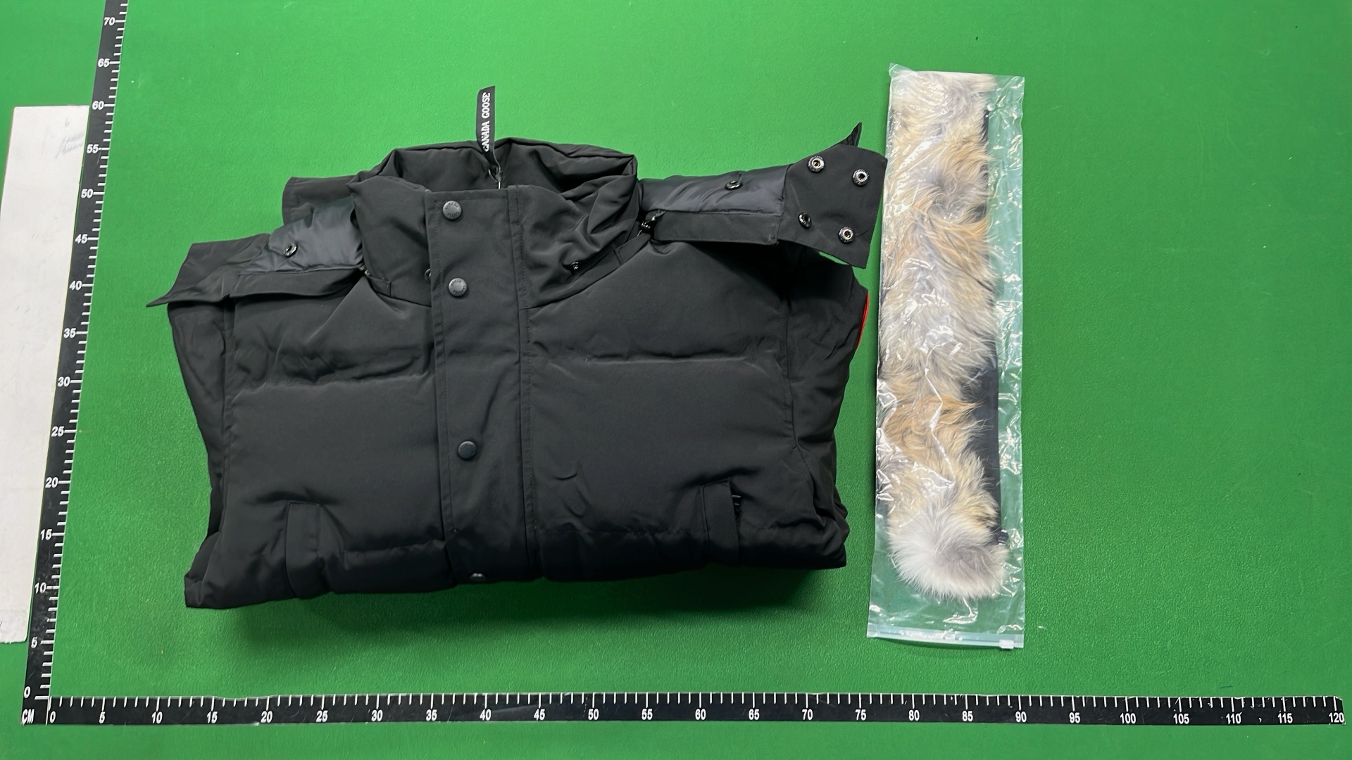 Canada Goose White Parka with Fur Trim Hood
