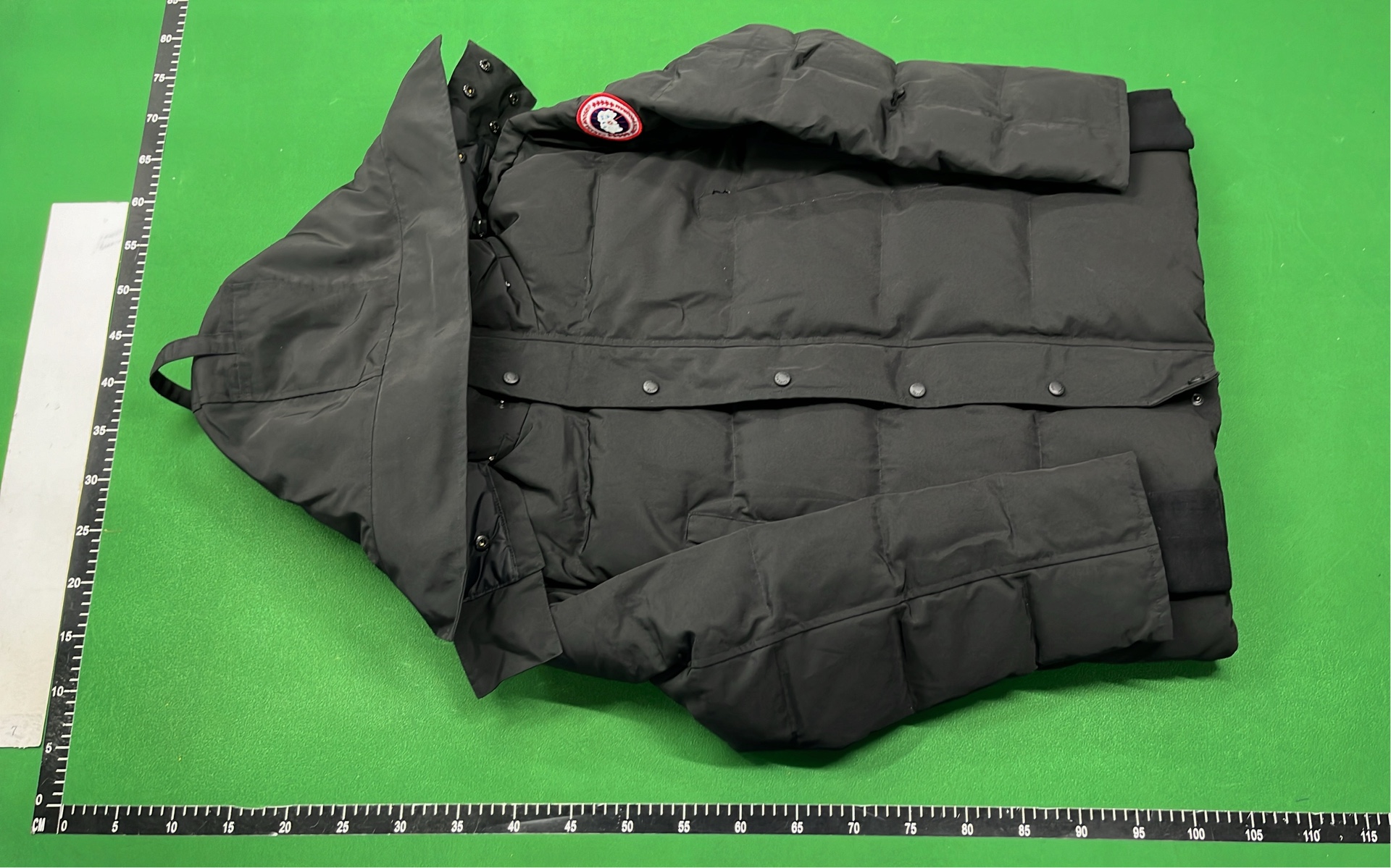 Canada Goose White Parka with Fur Trim Hood