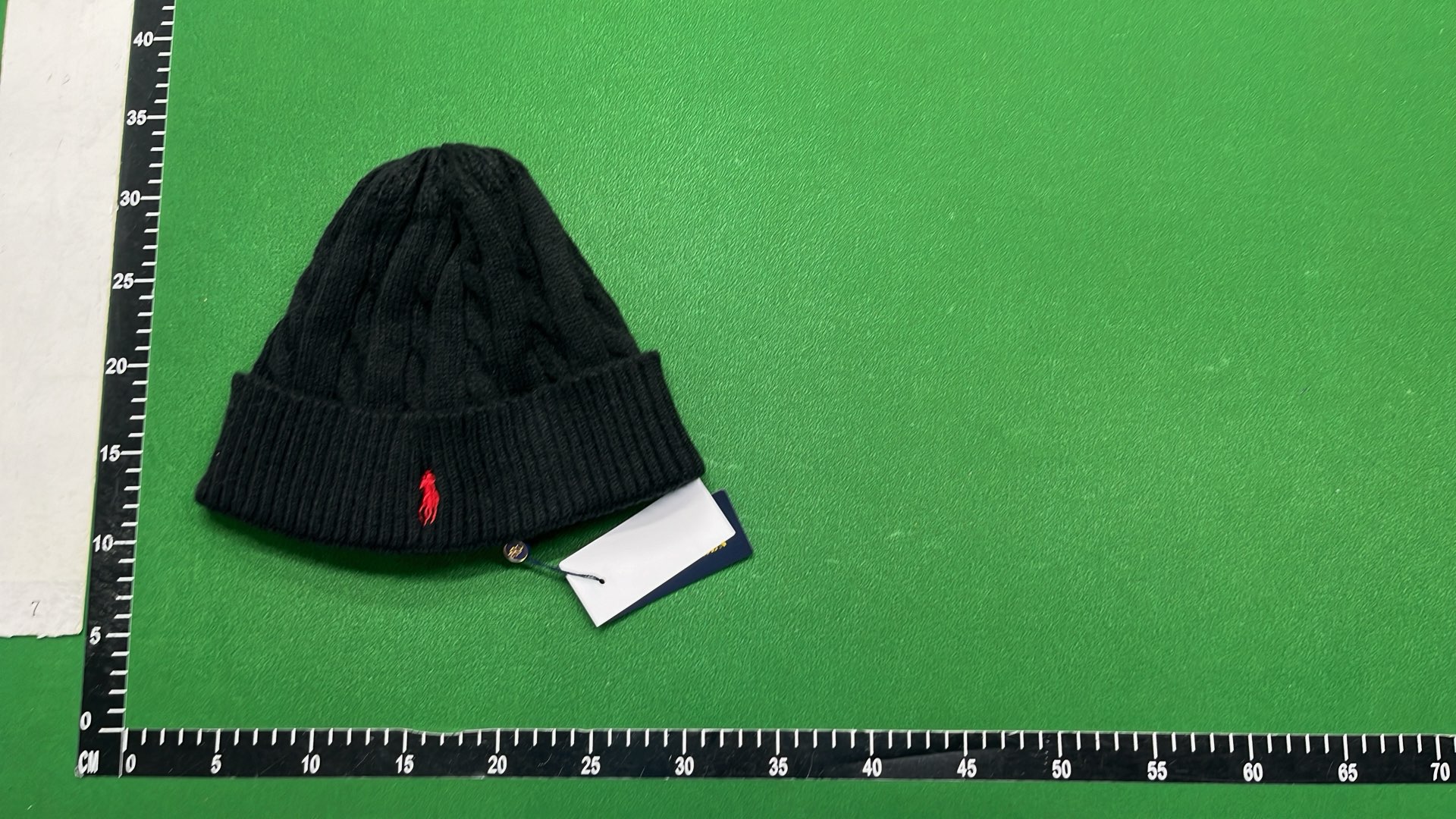 Polo Ralph Lauren Knit Beanie Hat - Classic Ribbed Design with Pony Logo