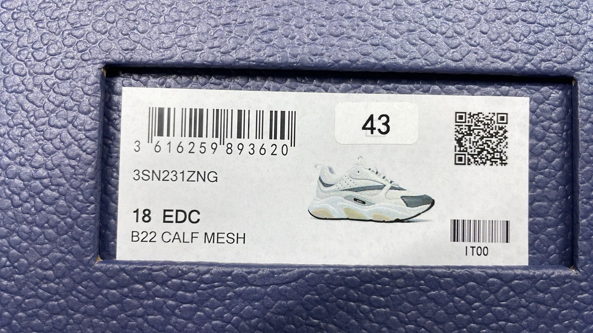 1:1 Batch DIOR B22 Shoes-1  in the Best OopBuy Spreadsheet QC photos